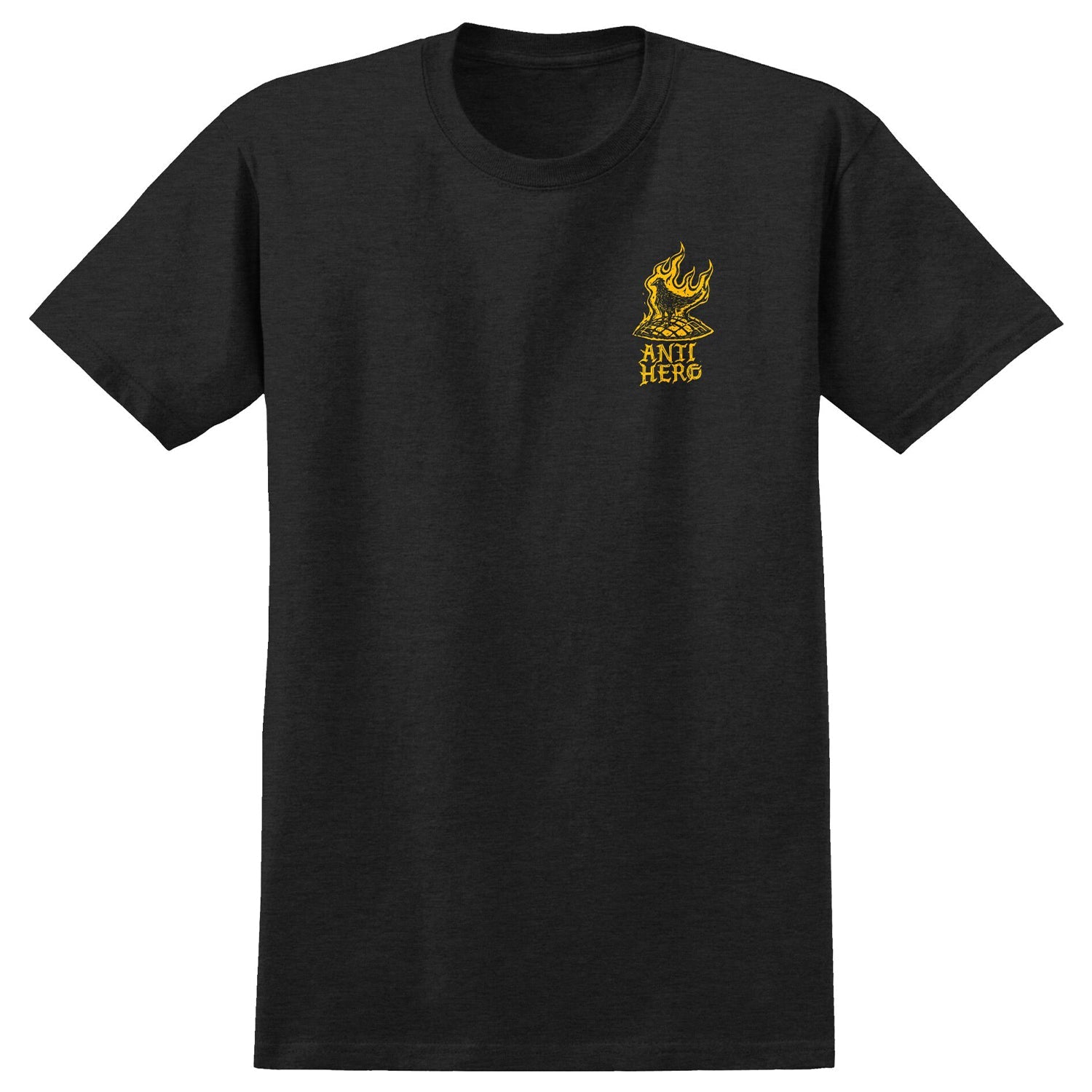 Anti Hero Skateboards Shirt Fireside Heather Asphalt