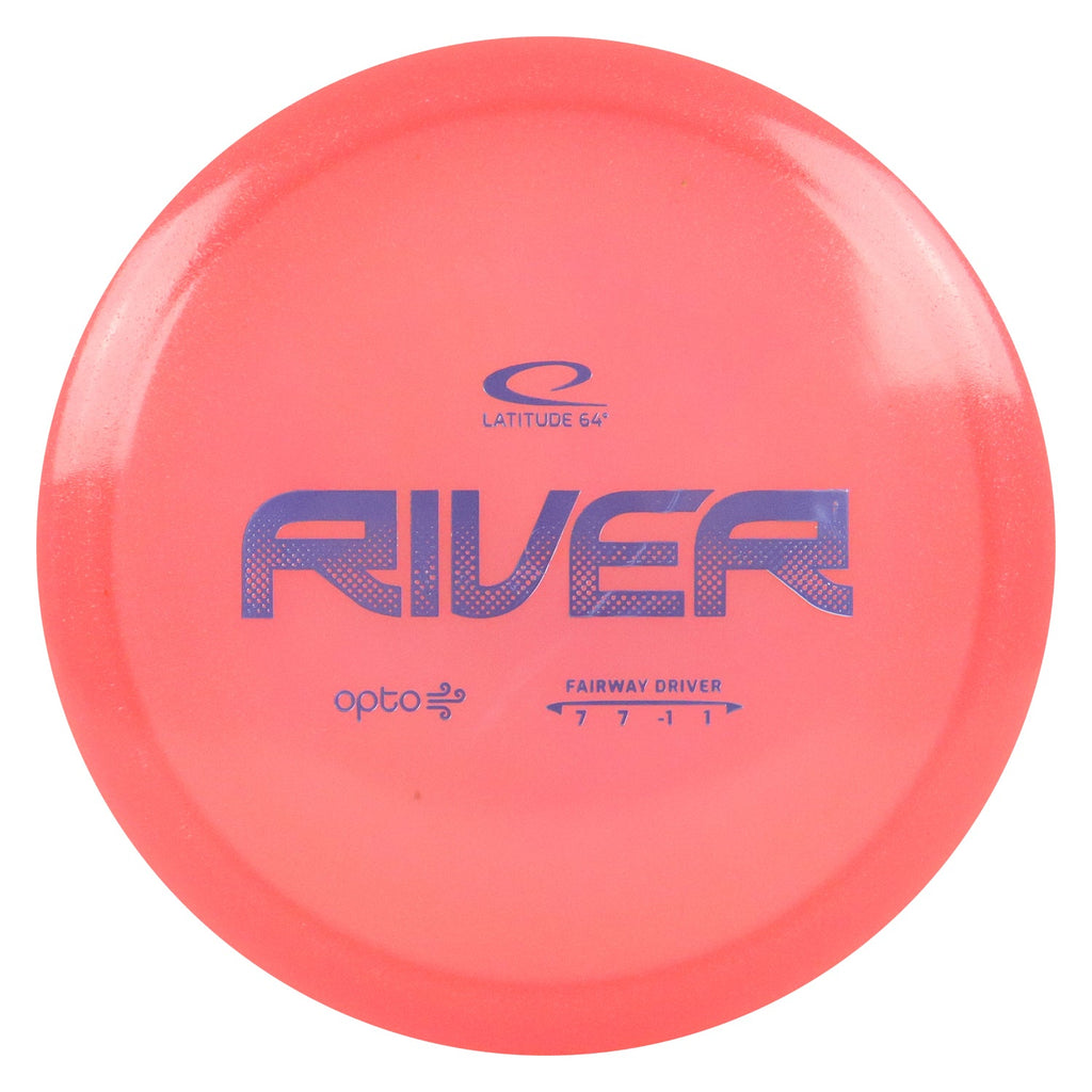 Latitude 64 Disc Golf Opto Air River Fairway Driver 7/7/-1/1 - Chosse Exact Disc