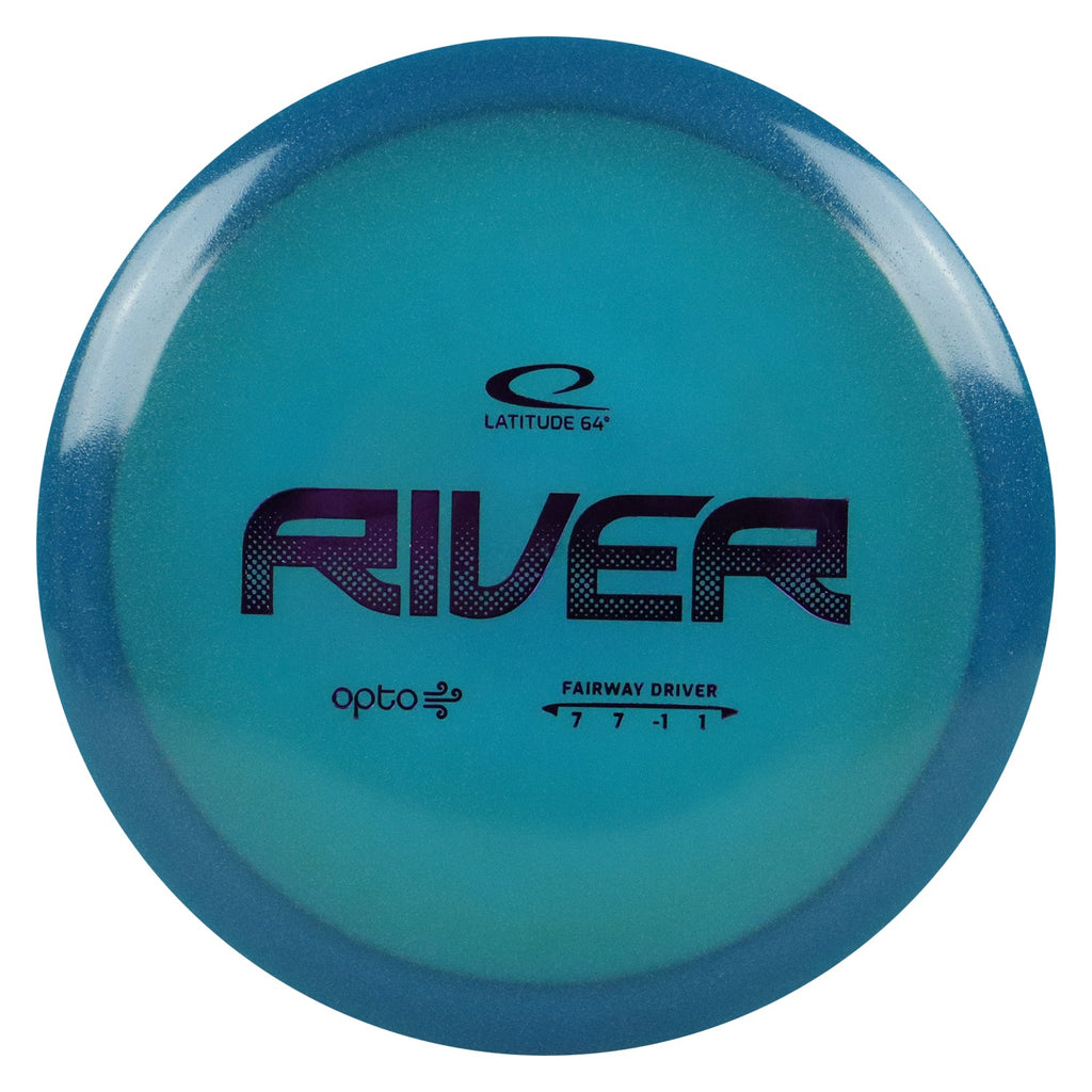 Latitude 64 Disc Golf Opto Air River Fairway Driver 7/7/-1/1 - Chosse Exact Disc