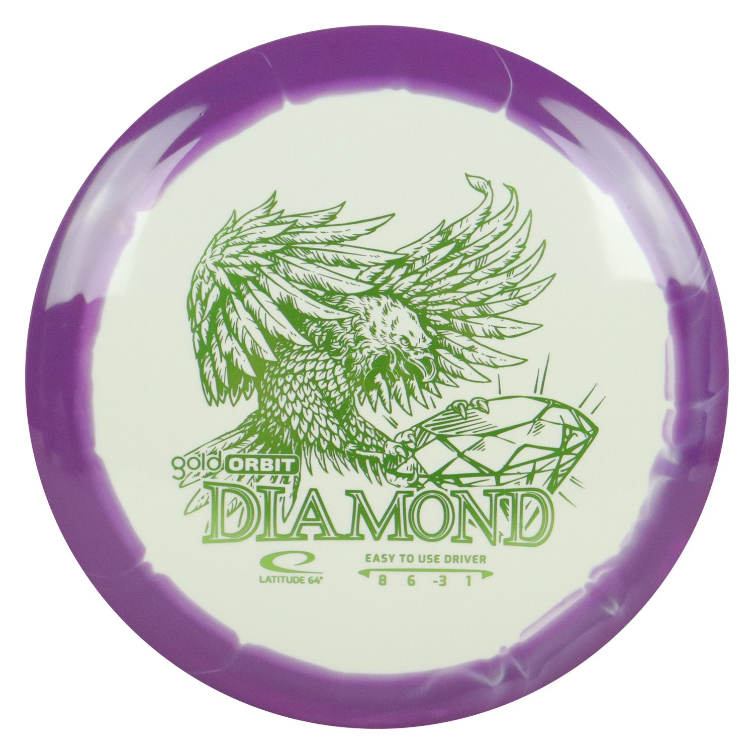 Latitude 64 Disc Golf Gold Orbit Diamond Fairway Driver 8/6/-3/1 - Chosse Exact Disc