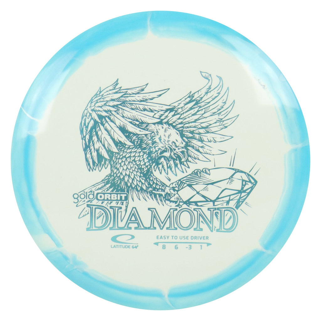 Latitude 64 Disc Golf Gold Orbit Diamond Fairway Driver 8/6/-3/1 - Chosse Exact Disc