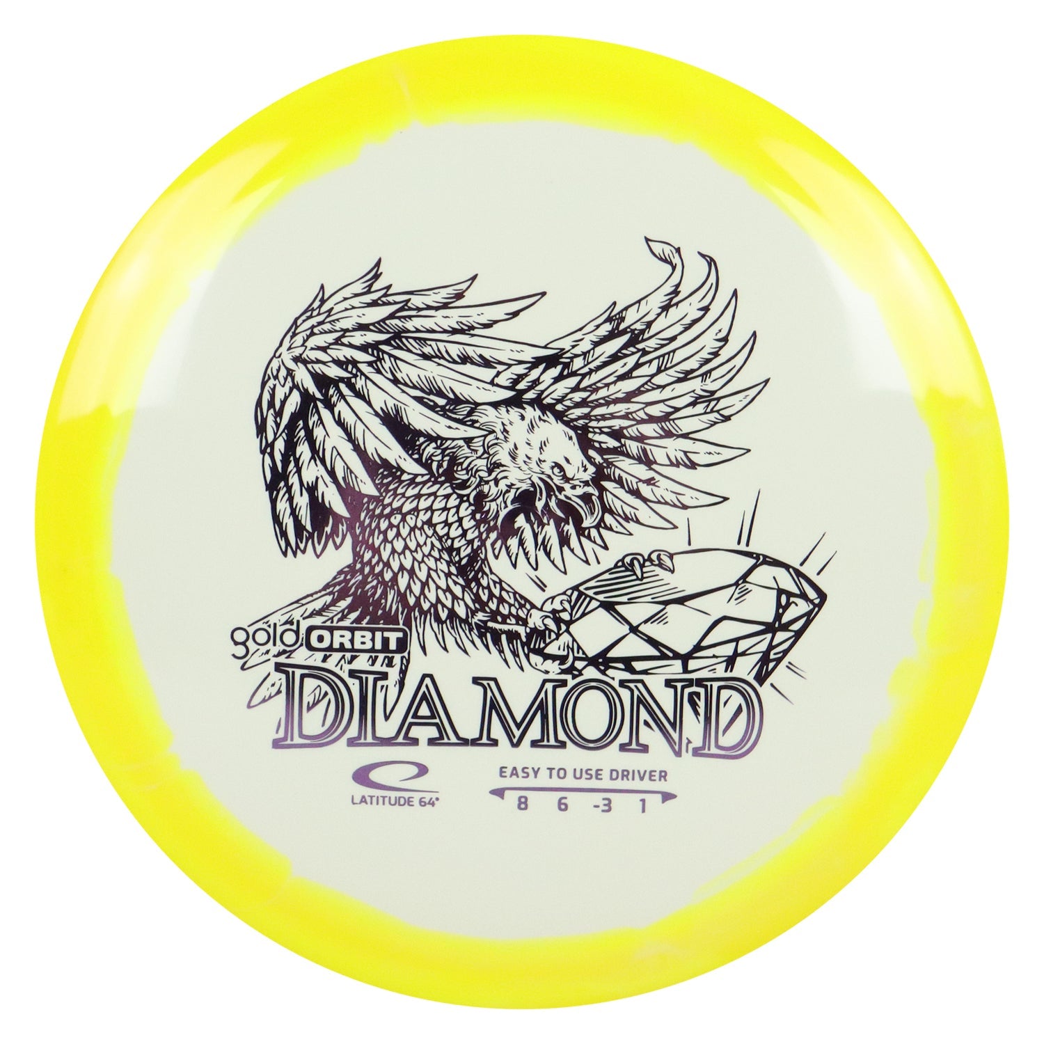 Latitude 64 Disc Golf Gold Orbit Diamond Fairway Driver 8/6/-3/1 - Chosse Exact Disc