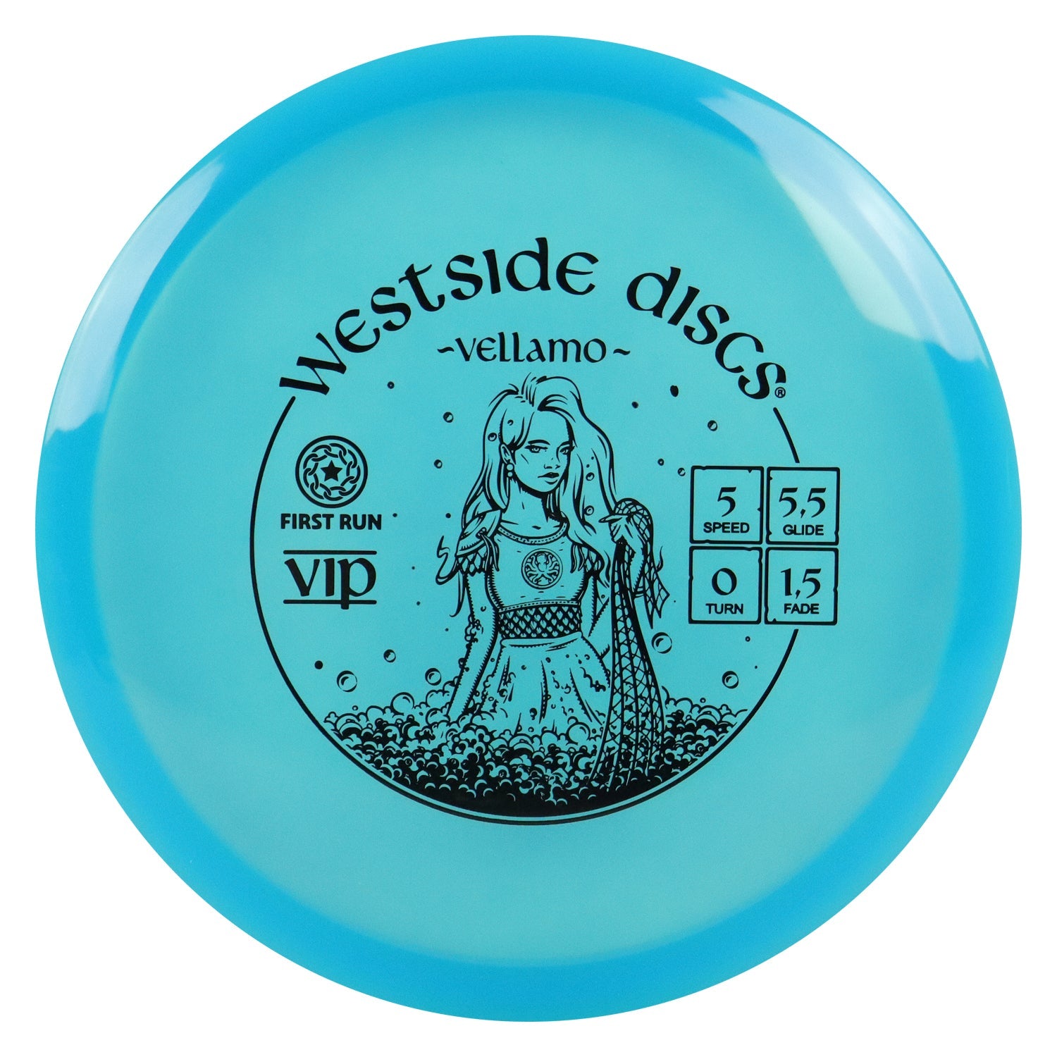 Westside Disc Golf First Run VIP Vellamo Midrange Disc 5/5.5/0/1.5 - Choose Exact Disc