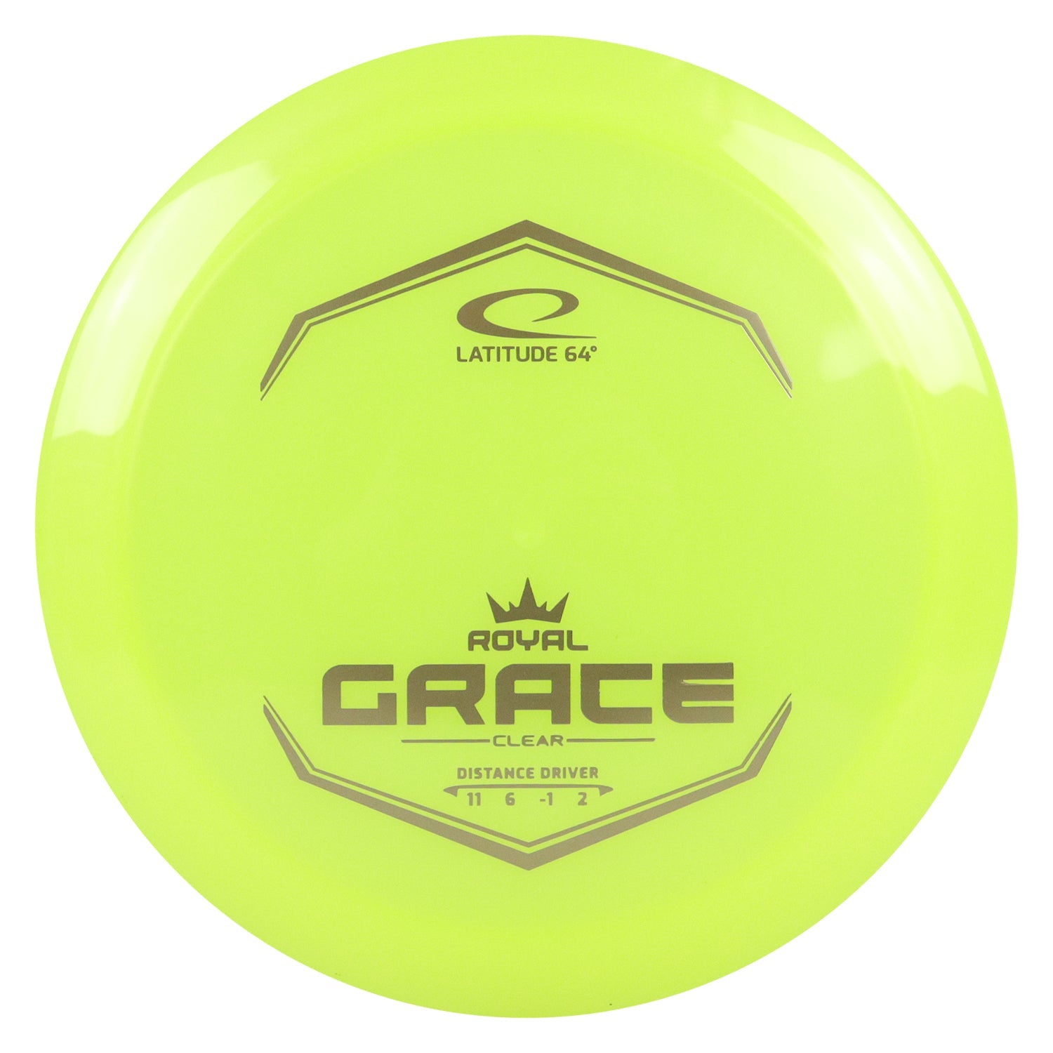 Latitude 64 Disc Golf Royal Clear Grace Distance Driver 11/6/-1/2 - Choose Exact Disc
