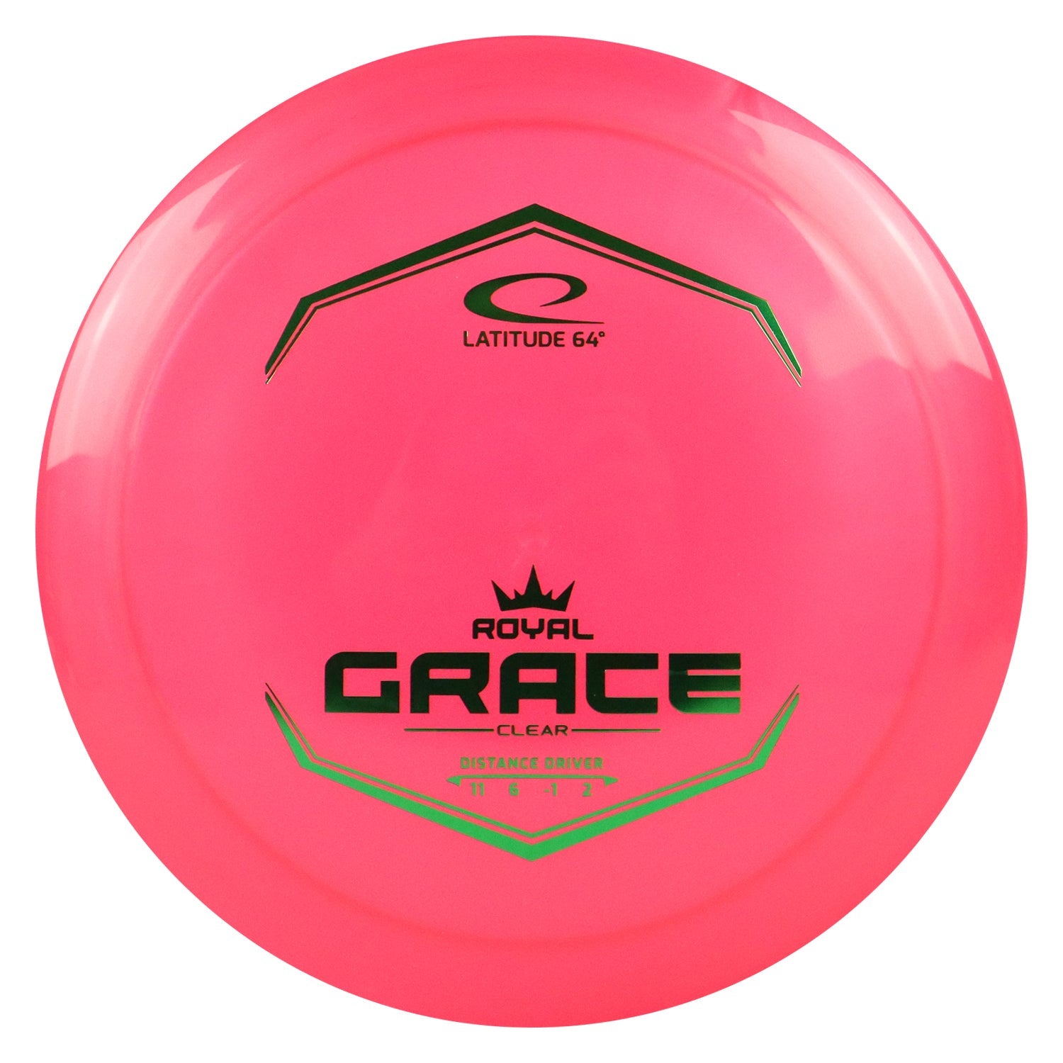Latitude 64 Disc Golf Royal Clear Grace Distance Driver 11/6/-1/2 - Choose Exact Disc