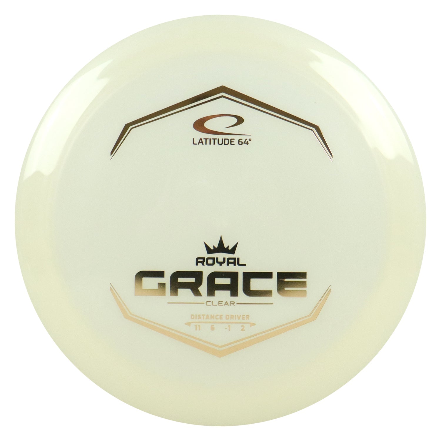 Latitude 64 Disc Golf Royal Clear Grace Distance Driver 11/6/-1/2 - Choose Exact Disc