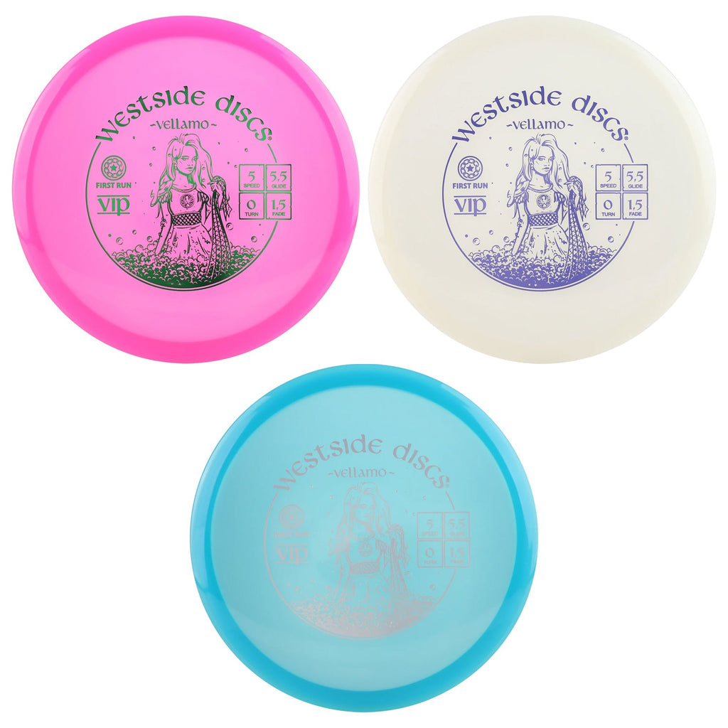 Westside Disc Golf First Run VIP Vellamo Midrange Disc 5/5.5/0/1.5 - Choose Exact Disc