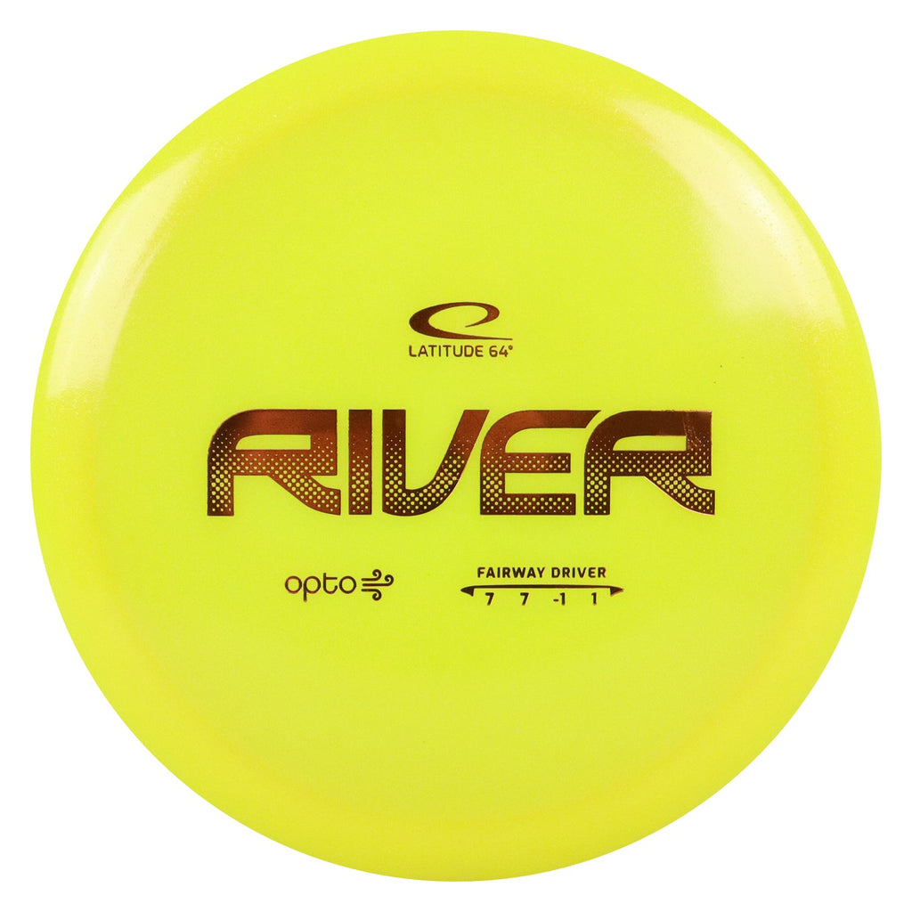 Latitude 64 Disc Golf Opto Air River Fairway Driver 7/7/-1/1 - Chosse Exact Disc