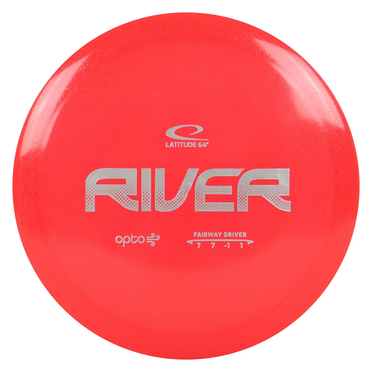 Latitude 64 Disc Golf Opto Air River Fairway Driver 7/7/-1/1 - Chosse Exact Disc