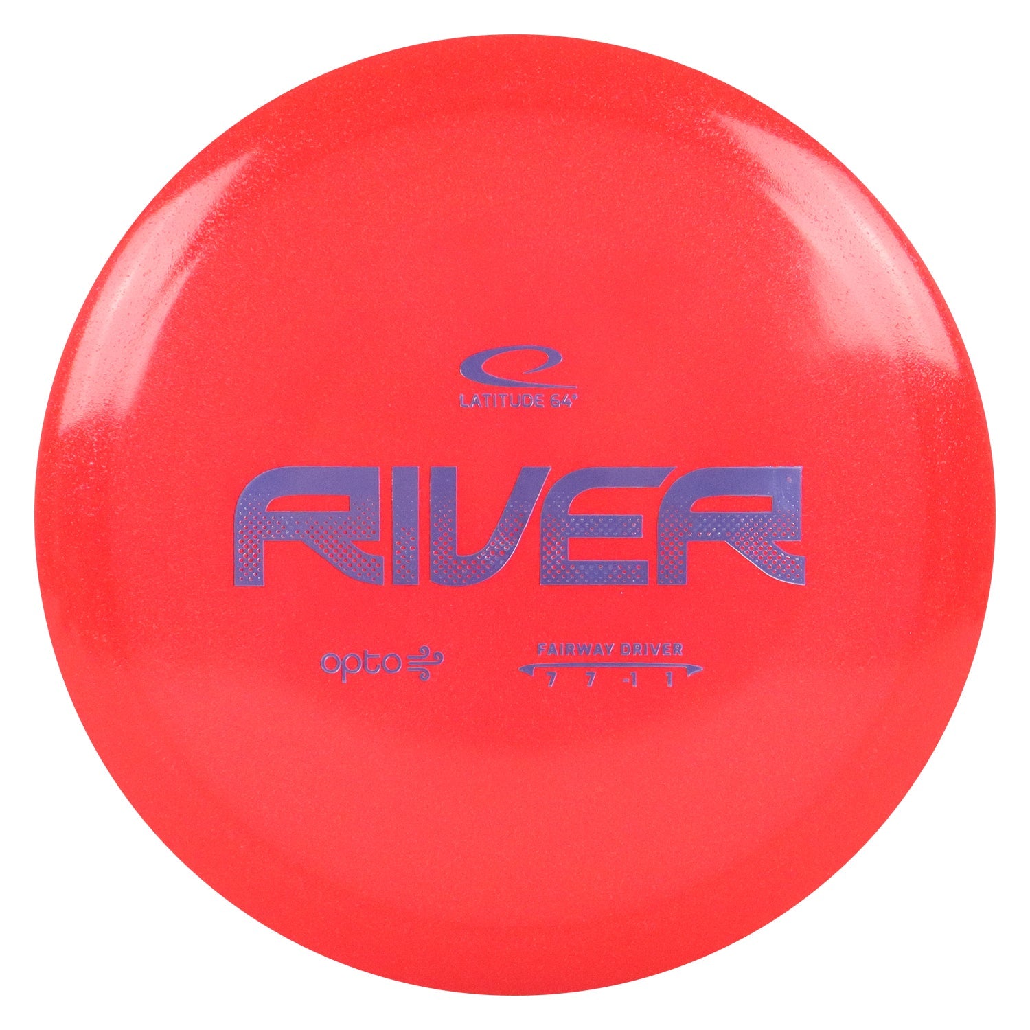 Latitude 64 Disc Golf Opto Air River Fairway Driver 7/7/-1/1 - Chosse Exact Disc