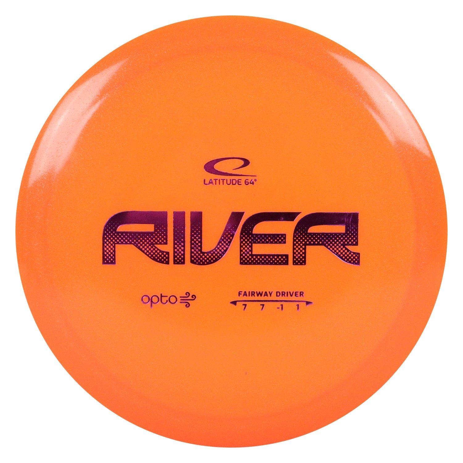 Latitude 64 Disc Golf Opto Air River Fairway Driver 7/7/-1/1 - Chosse Exact Disc