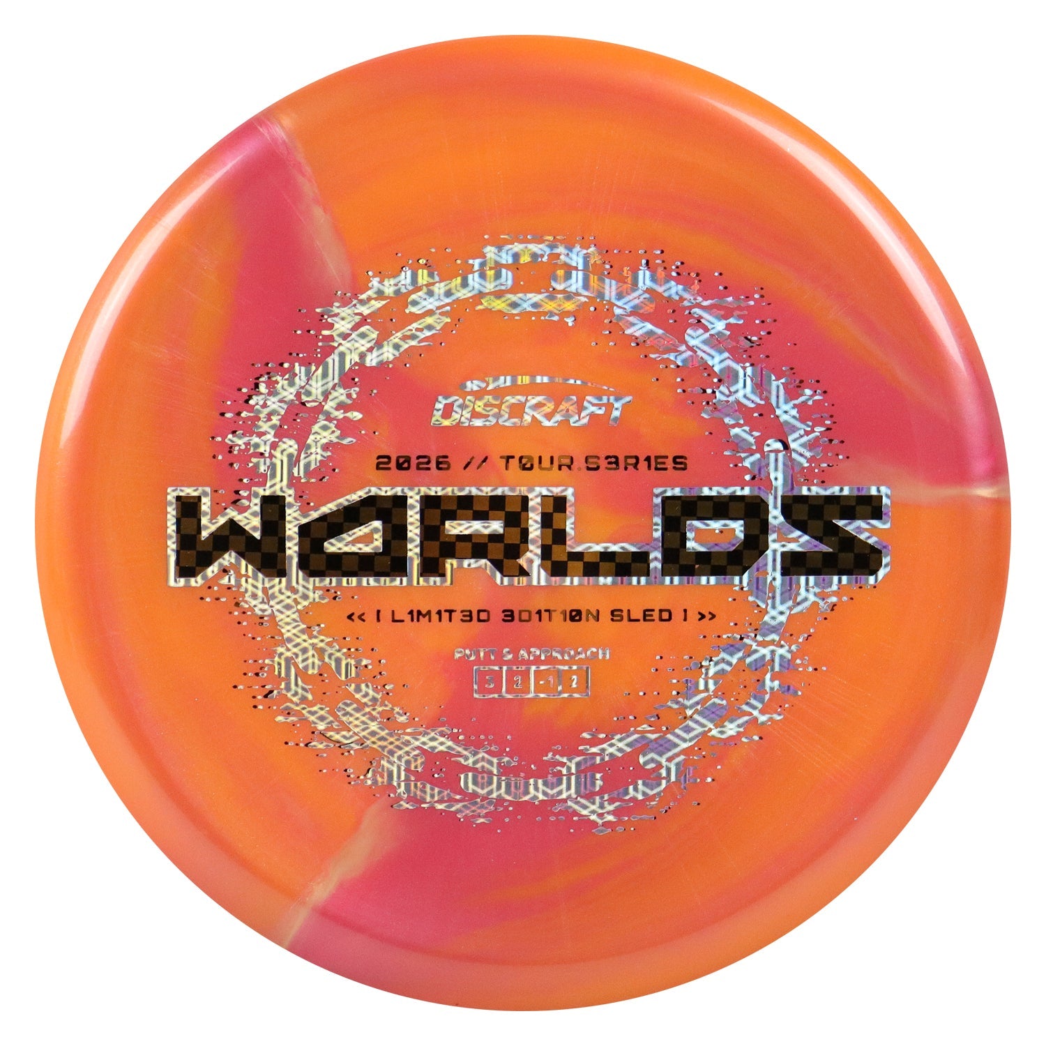 Discraft Disc Golf 2026 Worlds Tour Series Sled Putt and Approach