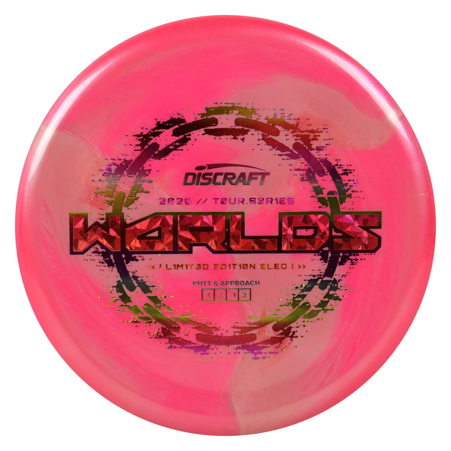 Discraft Disc Golf 2026 Worlds Tour Series Sled Putt and Approach