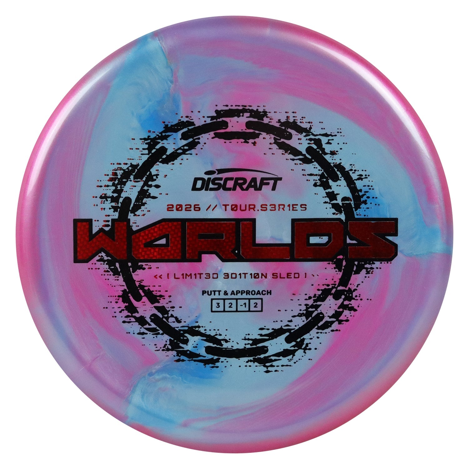 Discraft Disc Golf 2026 Worlds Tour Series Sled Putt and Approach