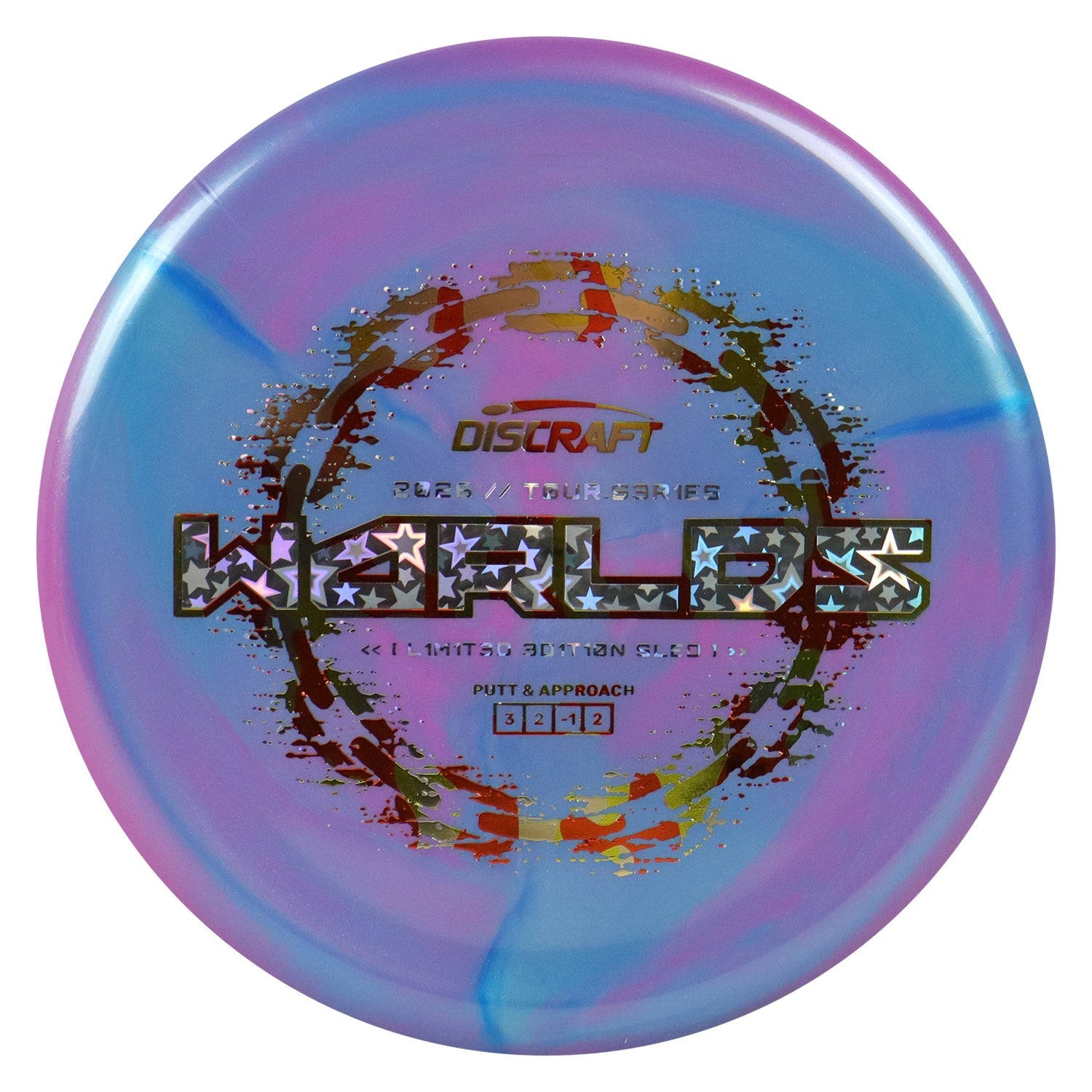 Discraft Disc Golf 2026 Worlds Tour Series Sled Putt and Approach