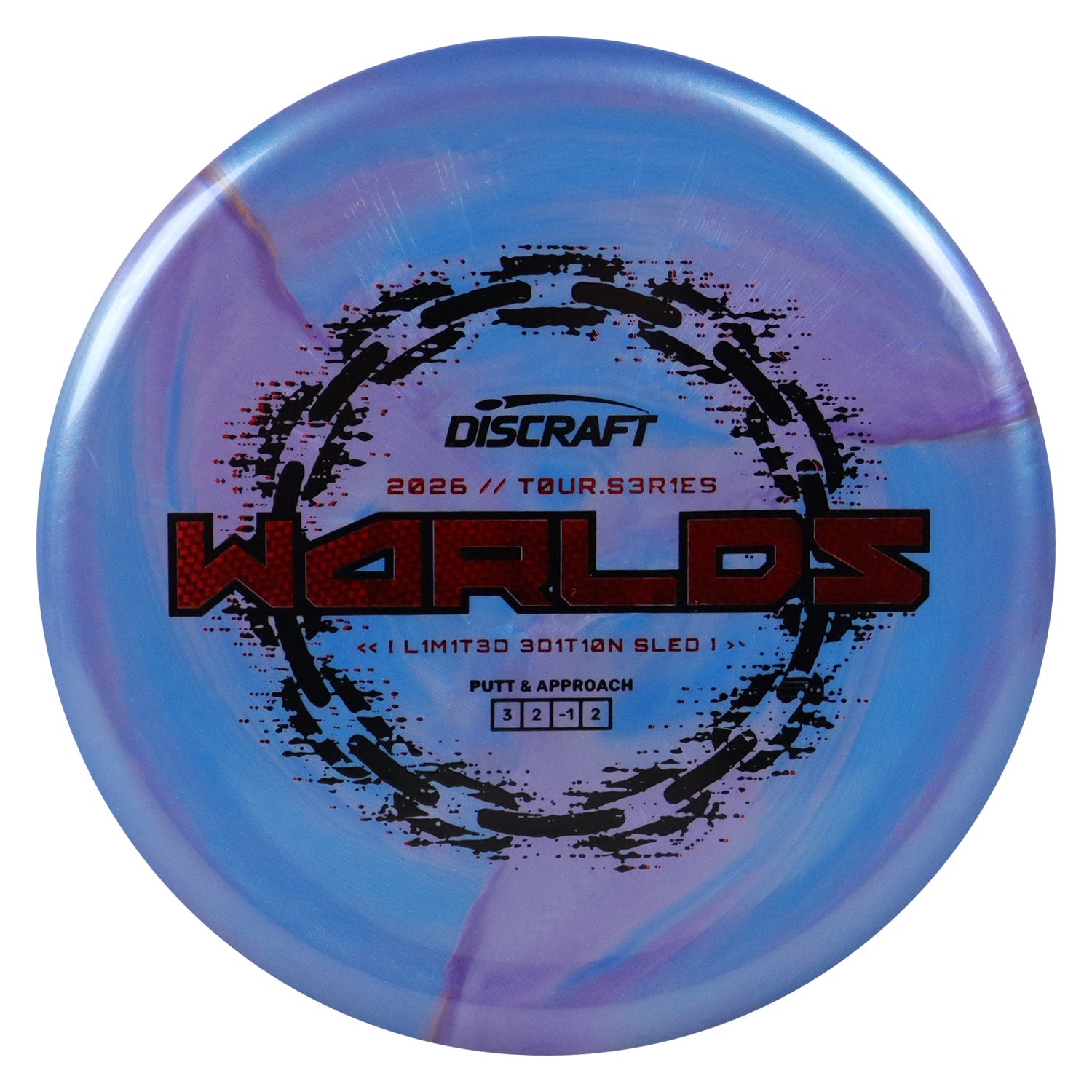 Discraft Disc Golf 2026 Worlds Tour Series Sled Putt and Approach