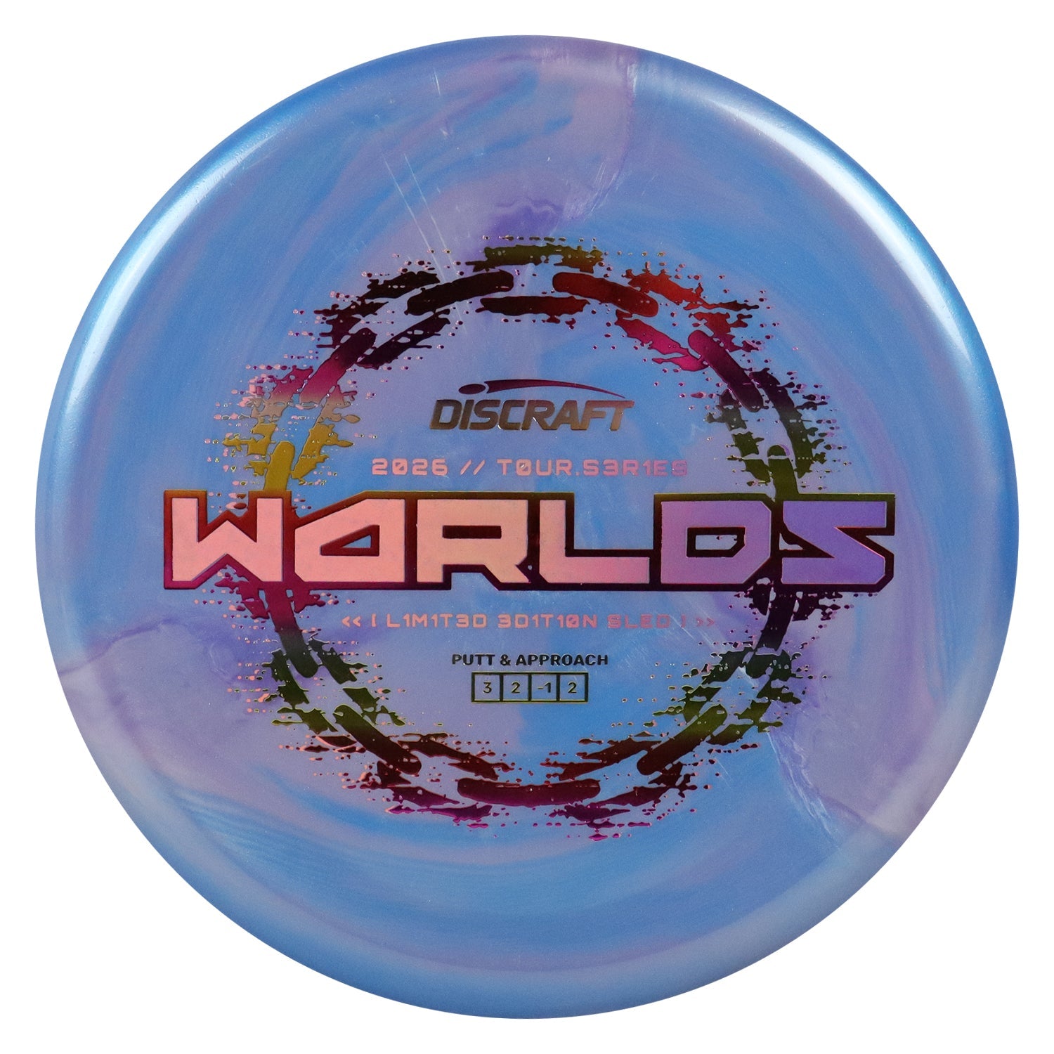 Discraft Disc Golf 2026 Worlds Tour Series Sled Putt and Approach