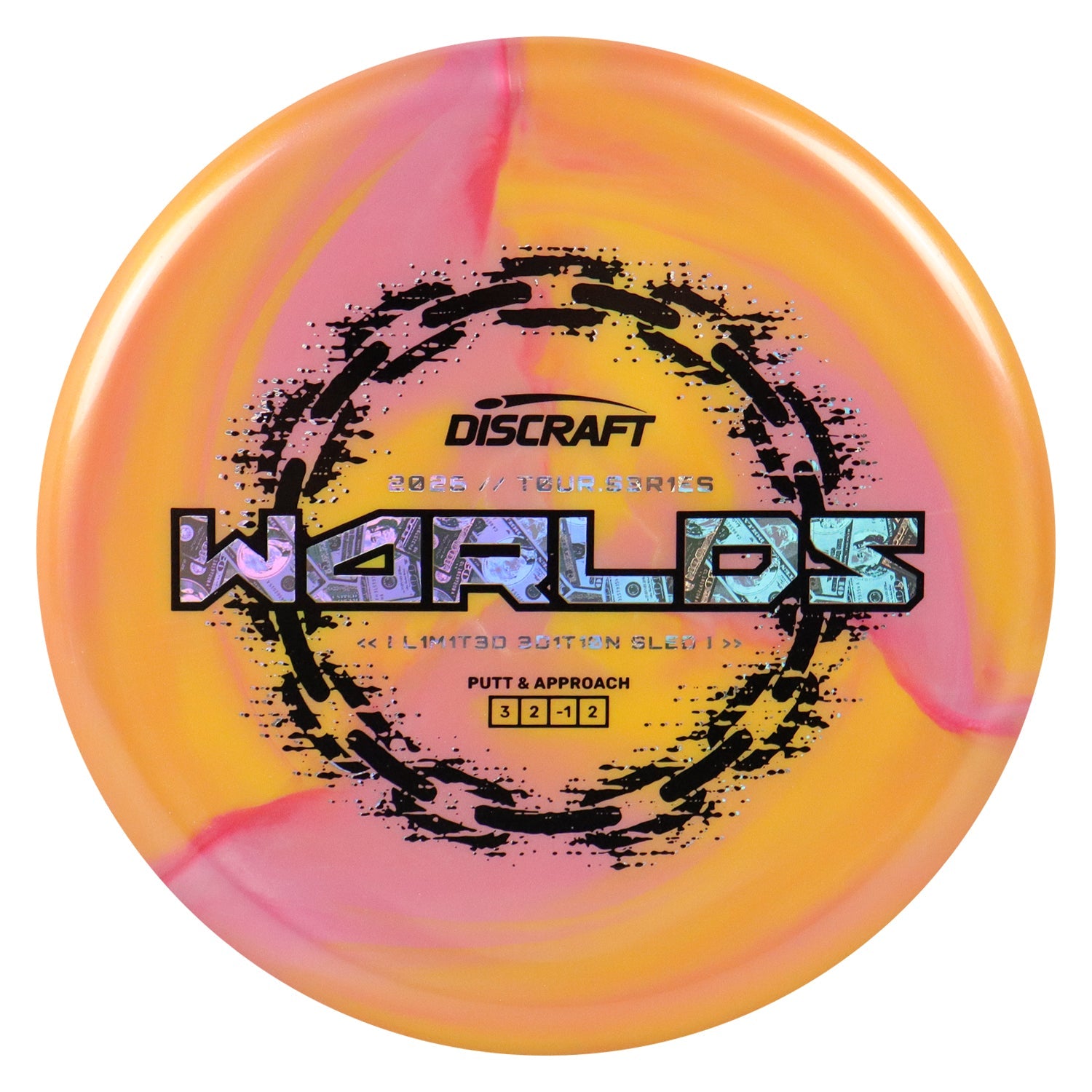 Discraft Disc Golf 2026 Worlds Tour Series Sled Putt and Approach