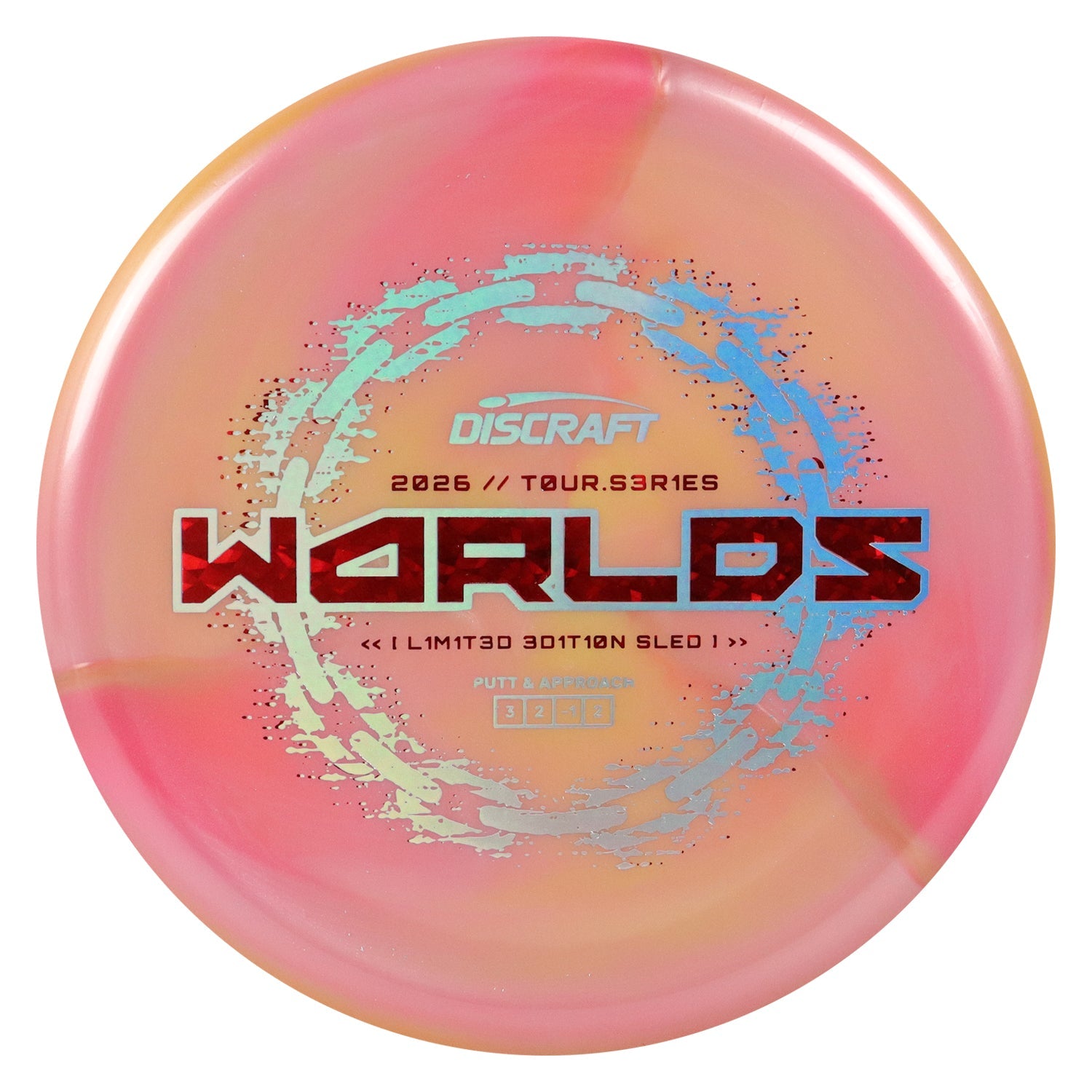 Discraft Disc Golf 2026 Worlds Tour Series Sled Putt and Approach