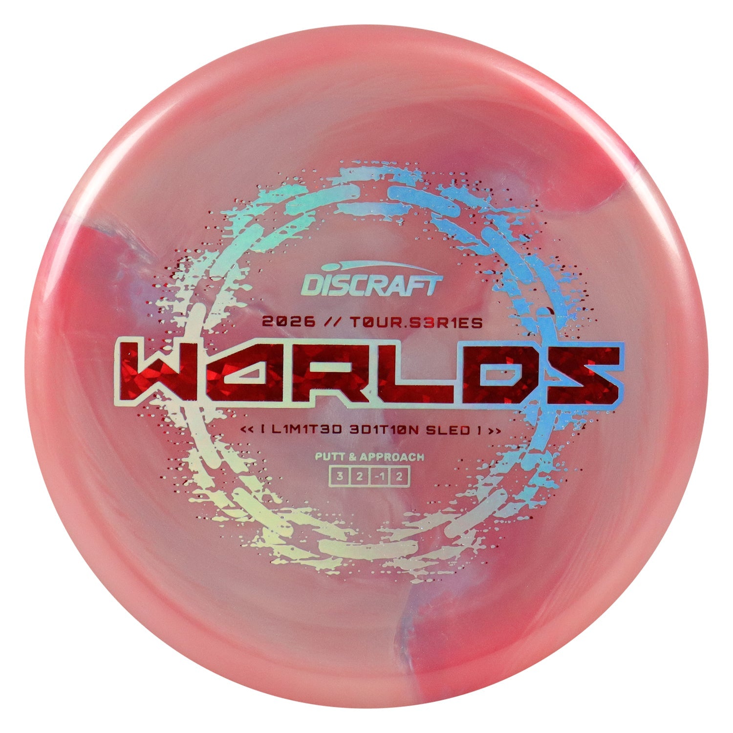 Discraft Disc Golf 2026 Worlds Tour Series Sled Putt and Approach