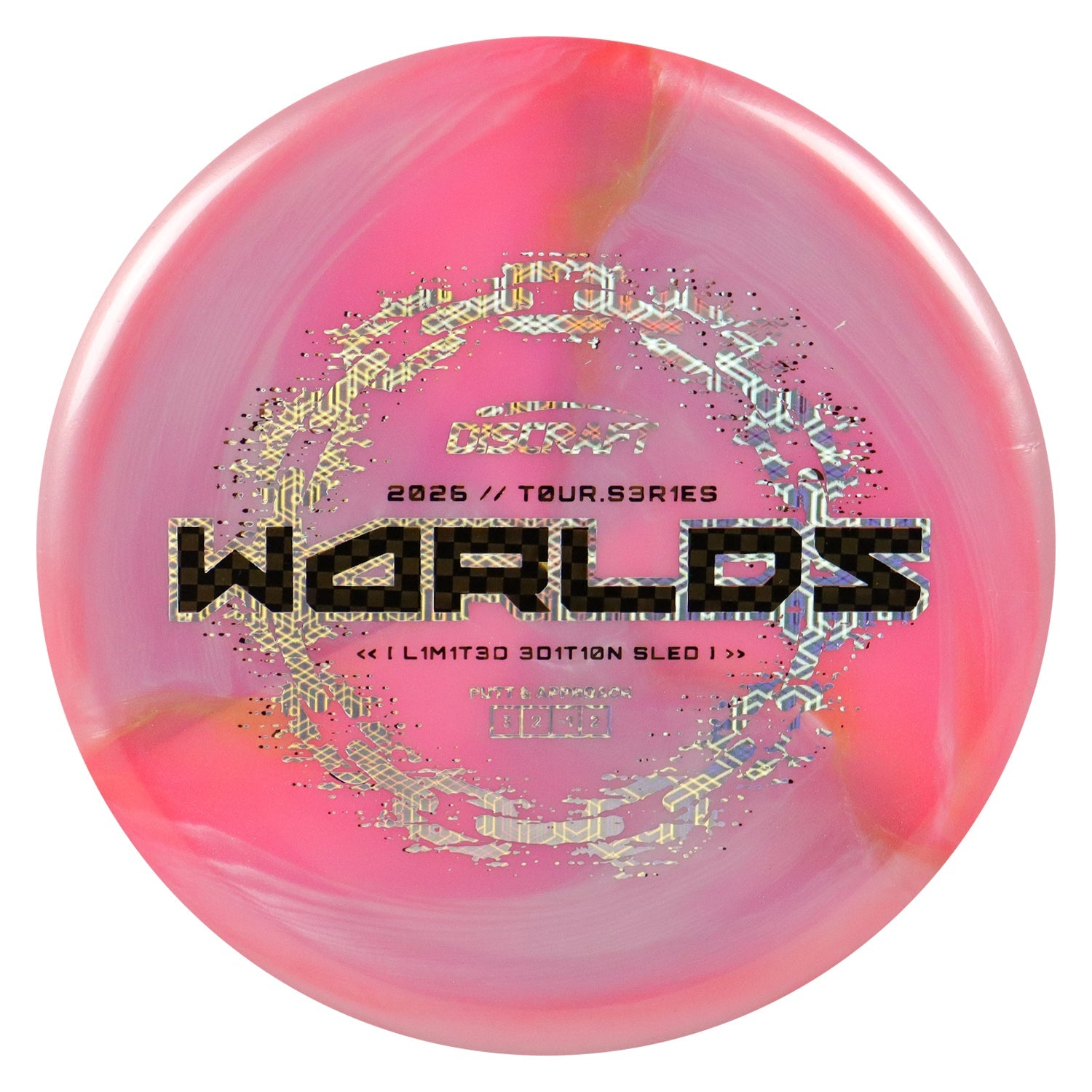Discraft Disc Golf 2026 Worlds Tour Series Sled Putt and Approach