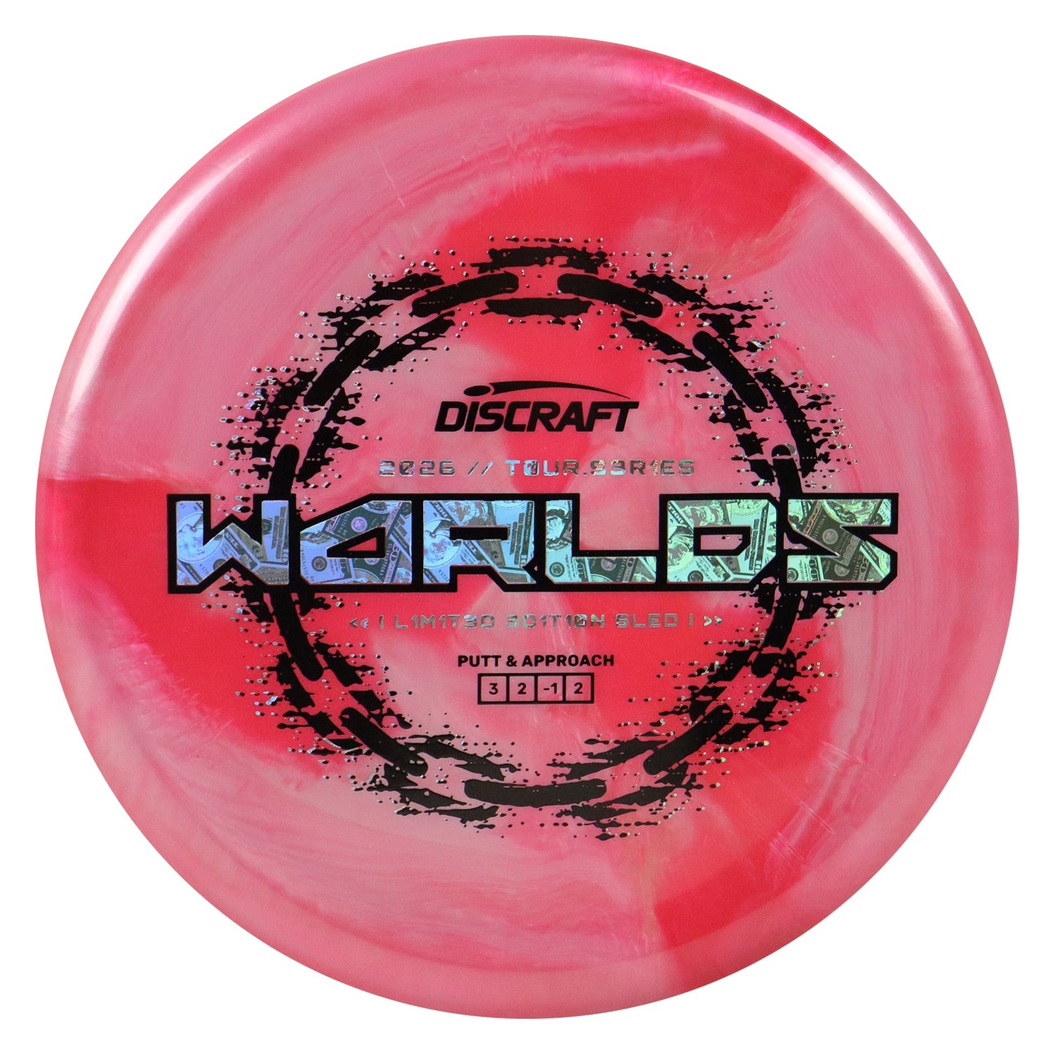 Discraft Disc Golf 2026 Worlds Tour Series Sled Putt and Approach