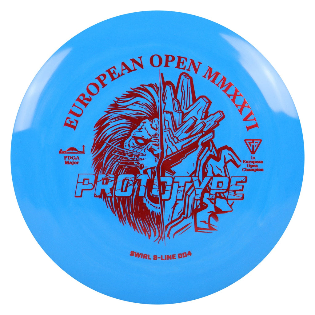 Discmania Disc Golf Prototype Swirl S-Line DD4 Distance Driver 13/5/0/3