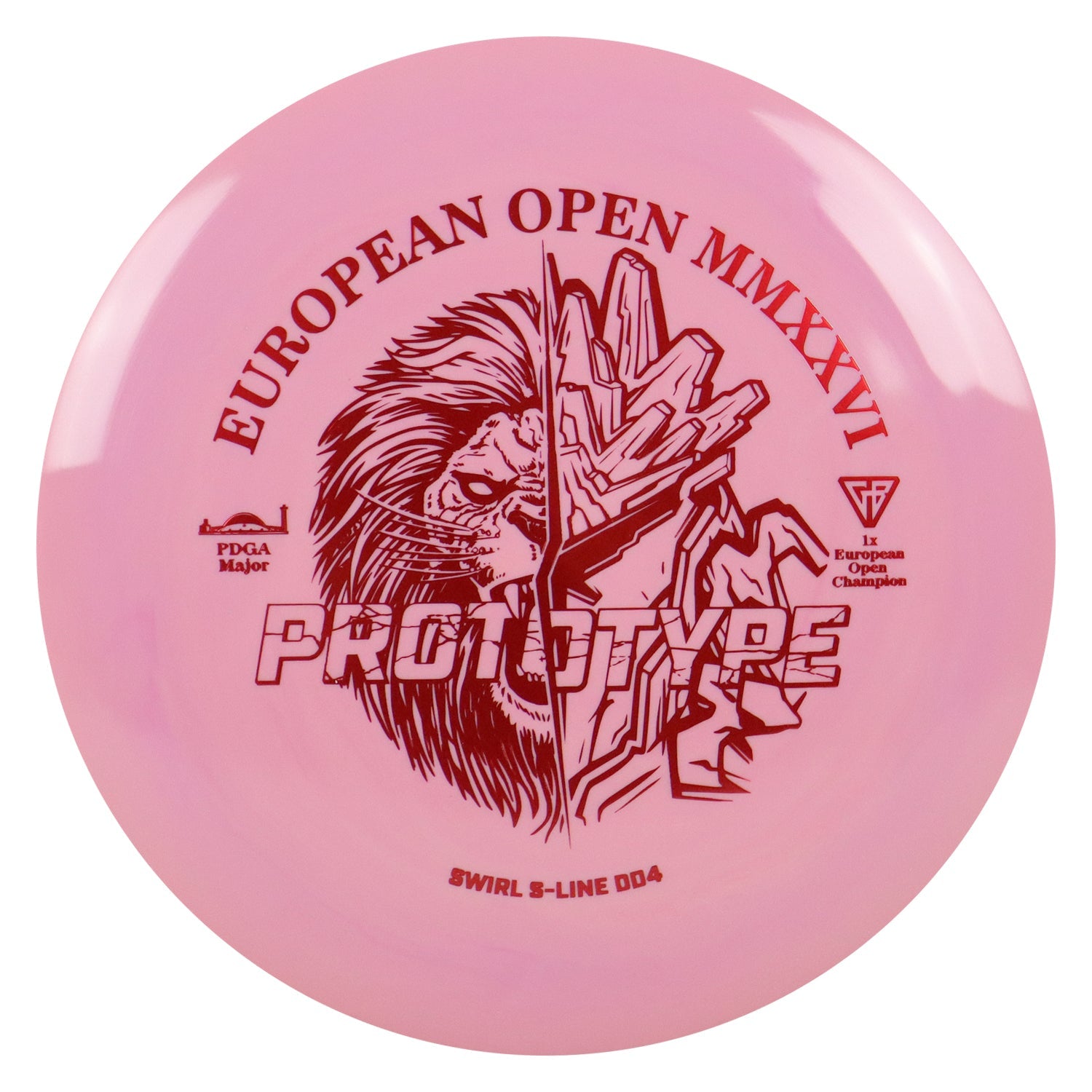 Discmania Disc Golf Prototype Swirl S-Line DD4 Distance Driver 13/5/0/3