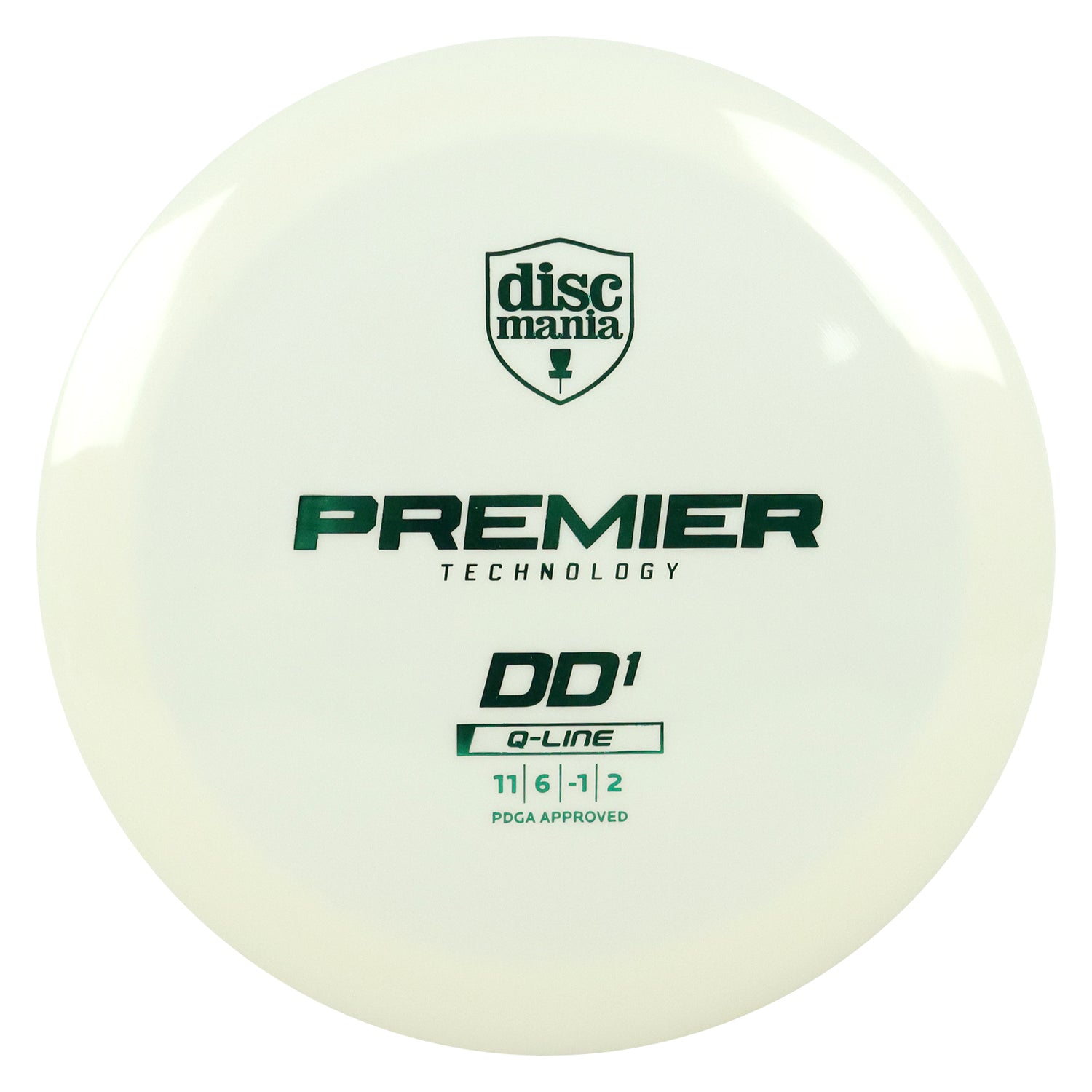 Discmania Disc Golf Premier Q-Line DD1 Distance Driver 11/6/-1/2 - Choose Exact Disc