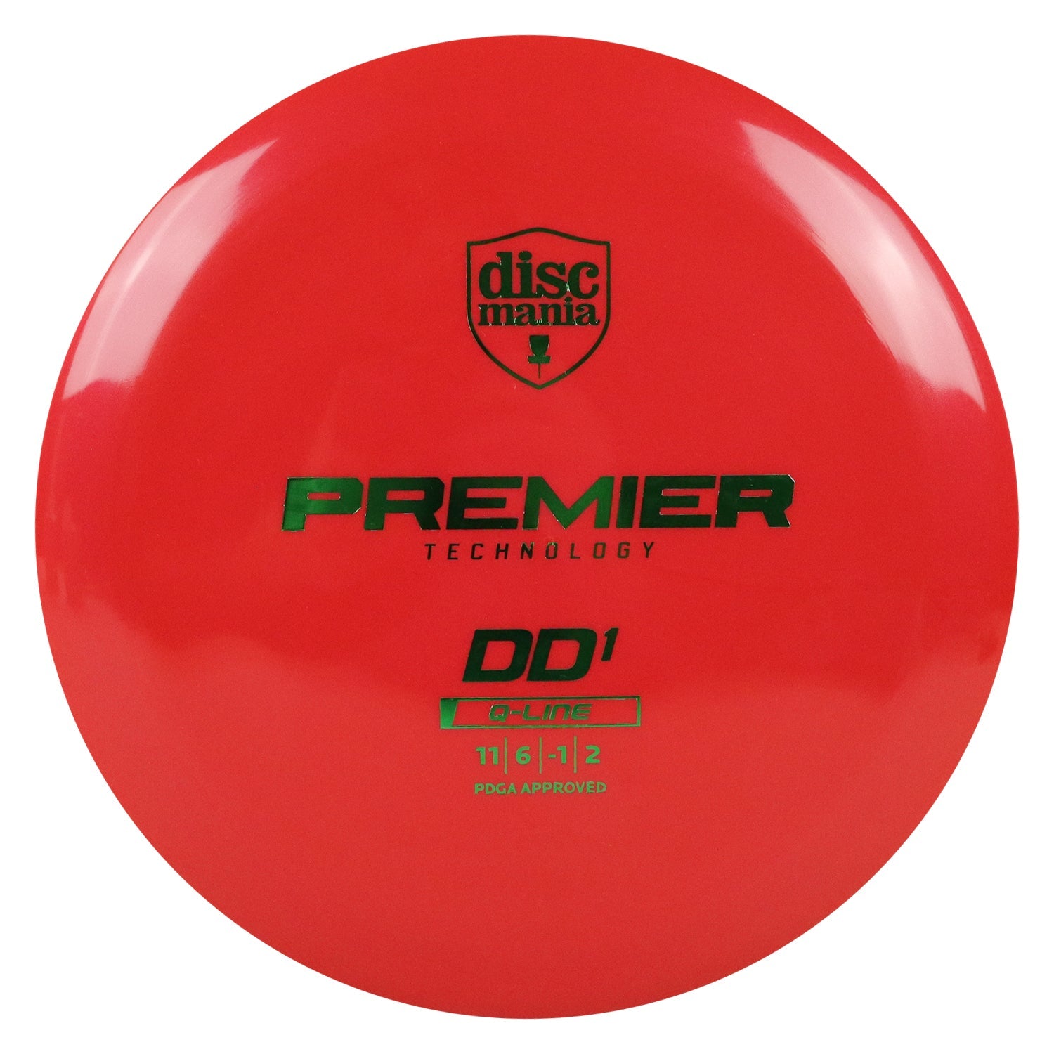 Discmania Disc Golf Premier Q-Line DD1 Distance Driver 11/6/-1/2 - Choose Exact Disc