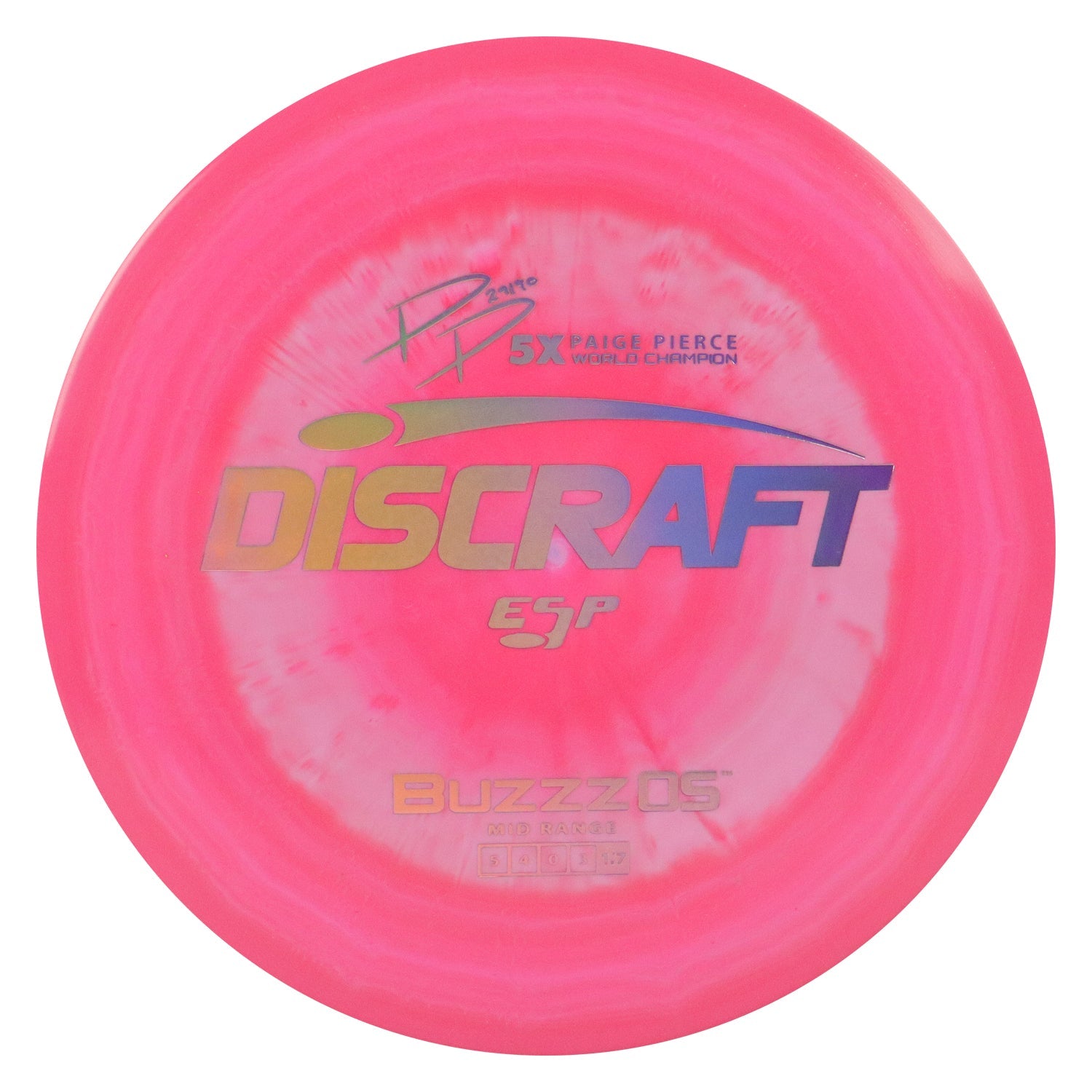 Discraft Disc Golf Paige Pierce ESP Buzzz OS Midrange 5/4/0/3 - Choose Exact Disc