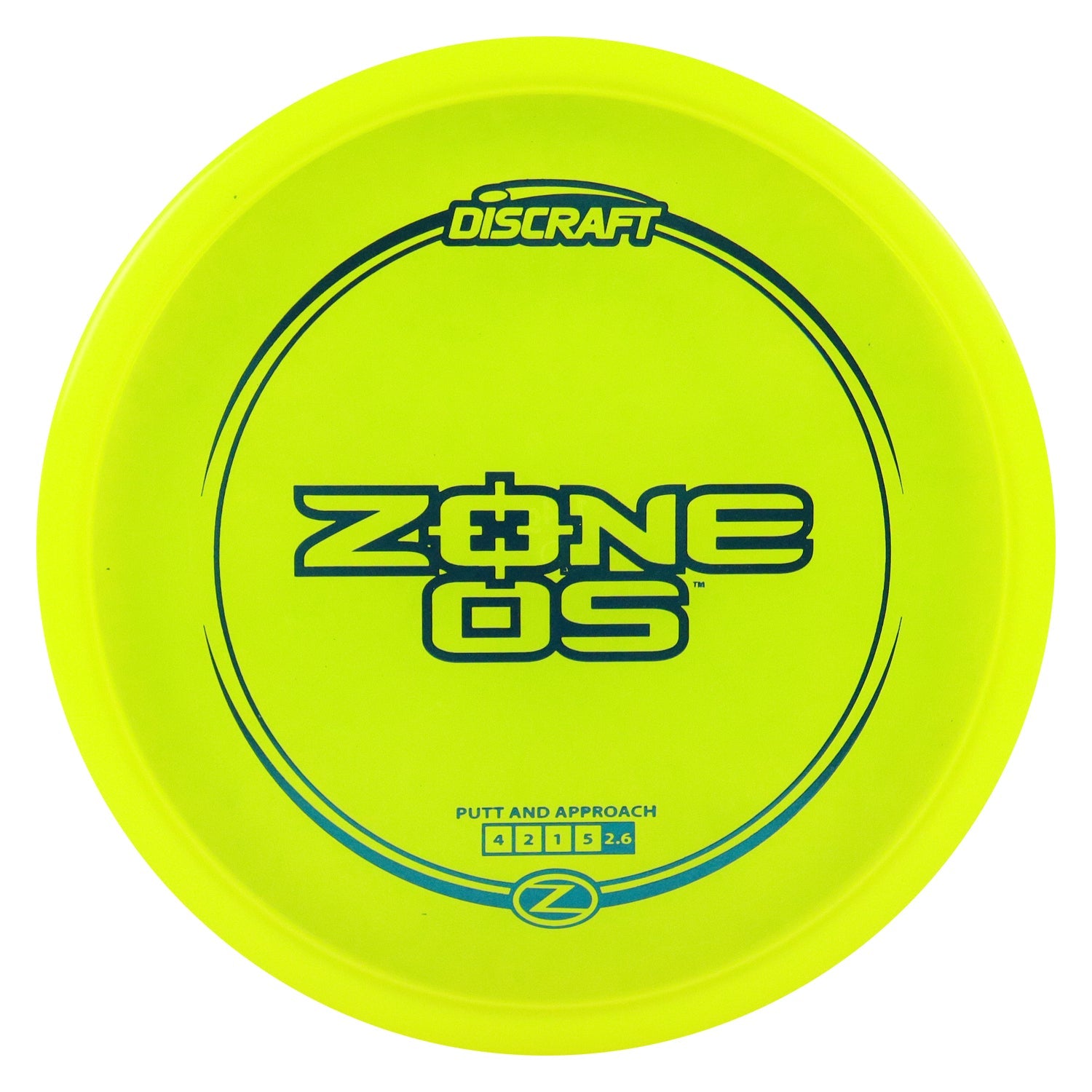 Discraft Disc Golf Z Line Zone OS Putter 4/2/1/5 - Choose Exact Disc
