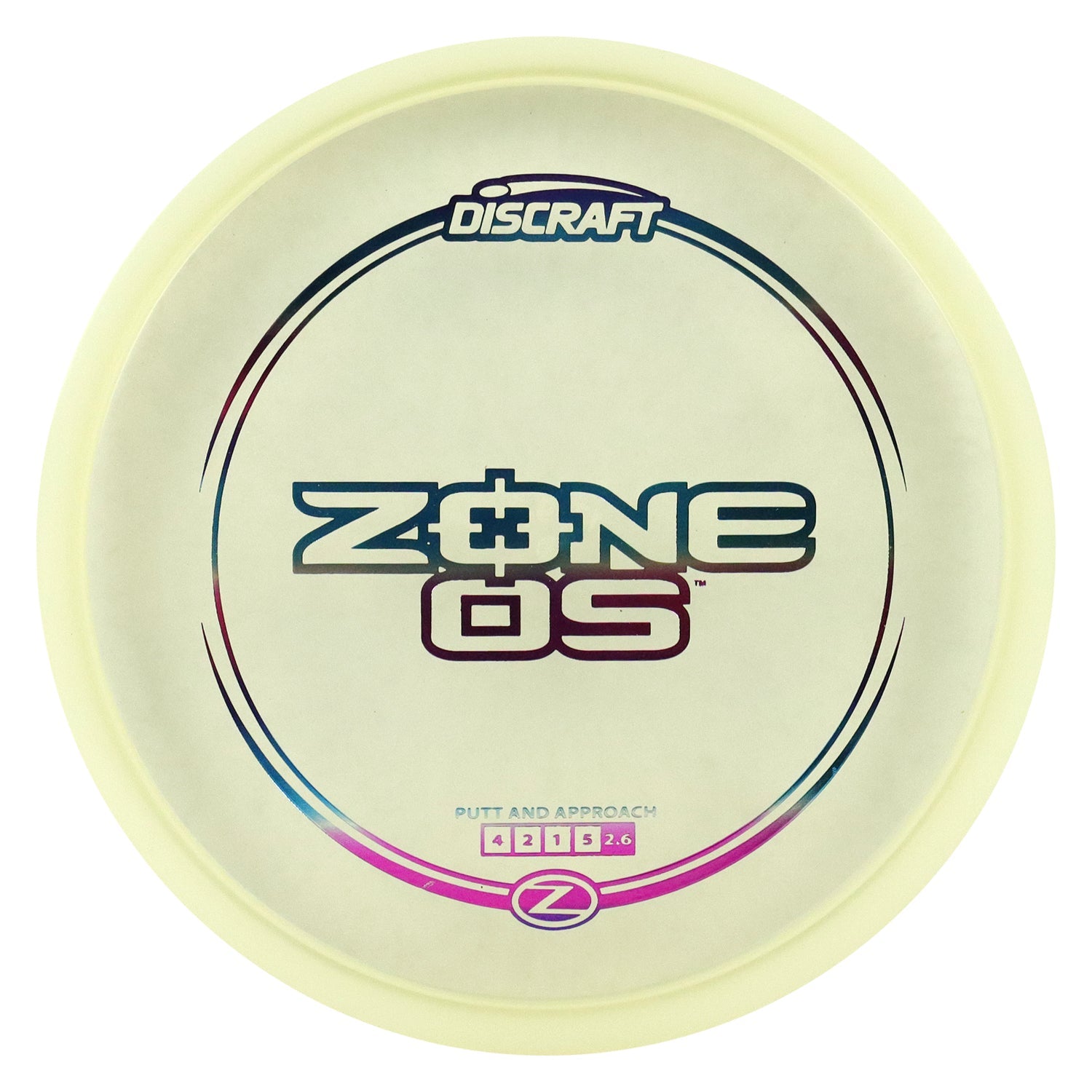 Discraft Disc Golf Z Line Zone OS Putter 4/2/1/5 - Choose Exact Disc