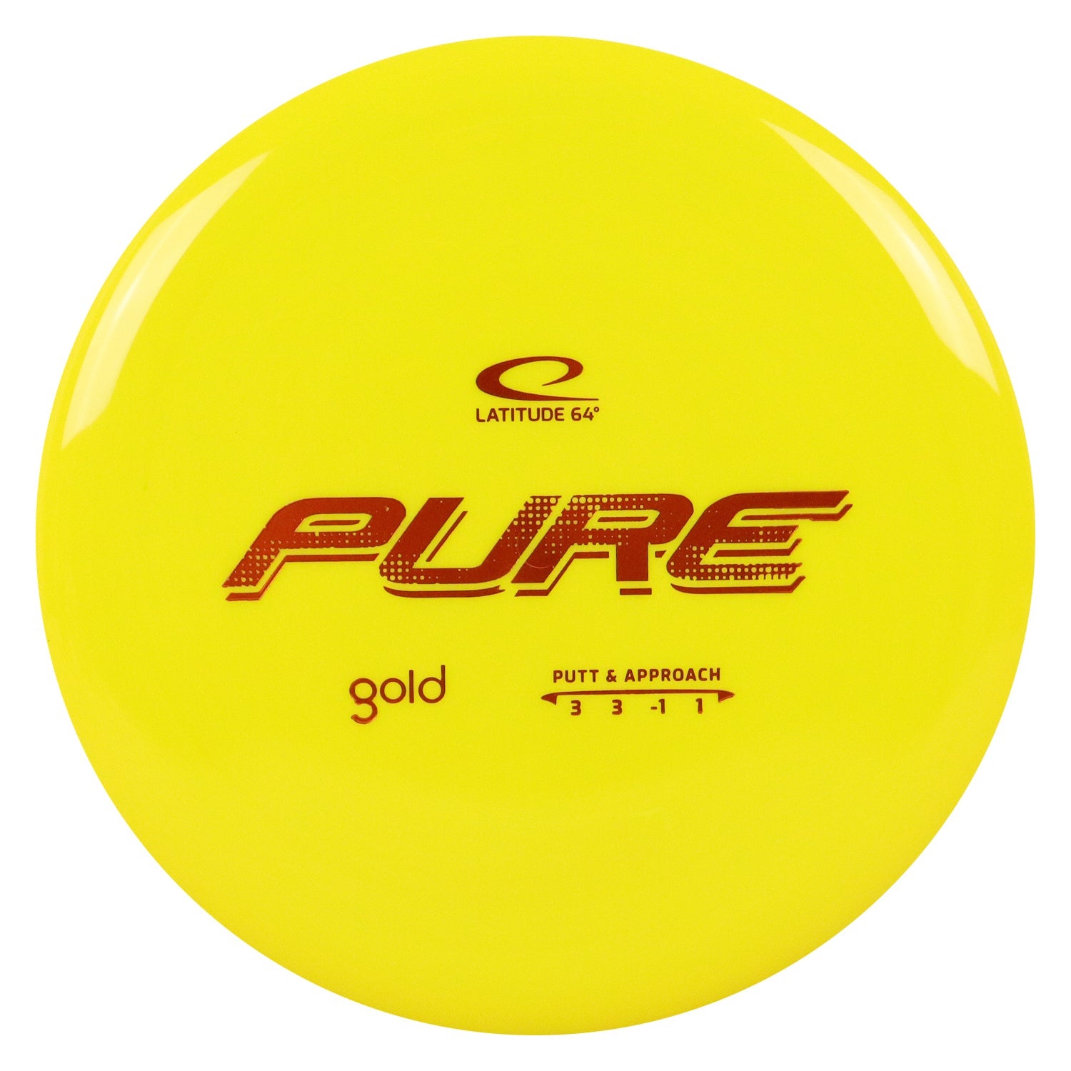 Latitude 64 Disc Golf Gold Pure Putter 3/3/-1-1 - Choose Exact Disc