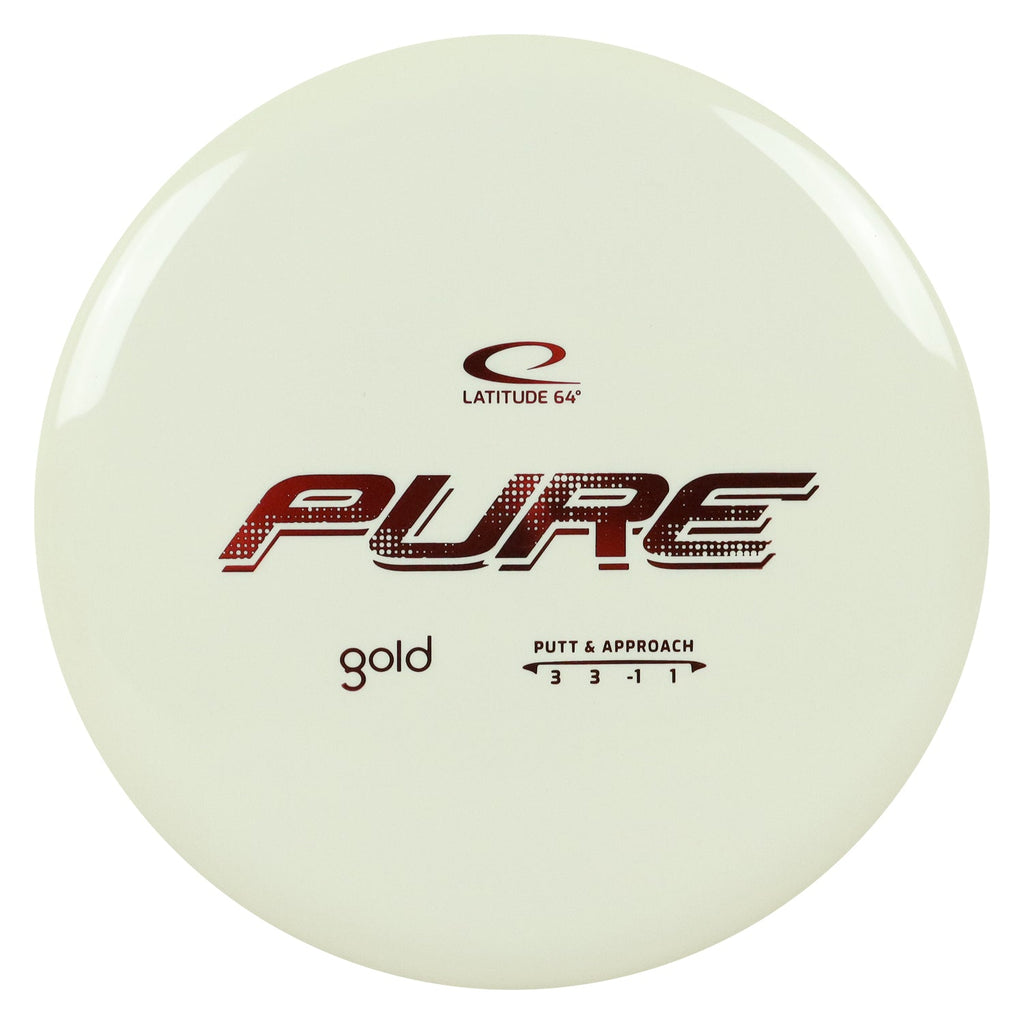 Latitude 64 Disc Golf Gold Pure Putter 3/3/-1-1 - Choose Exact Disc