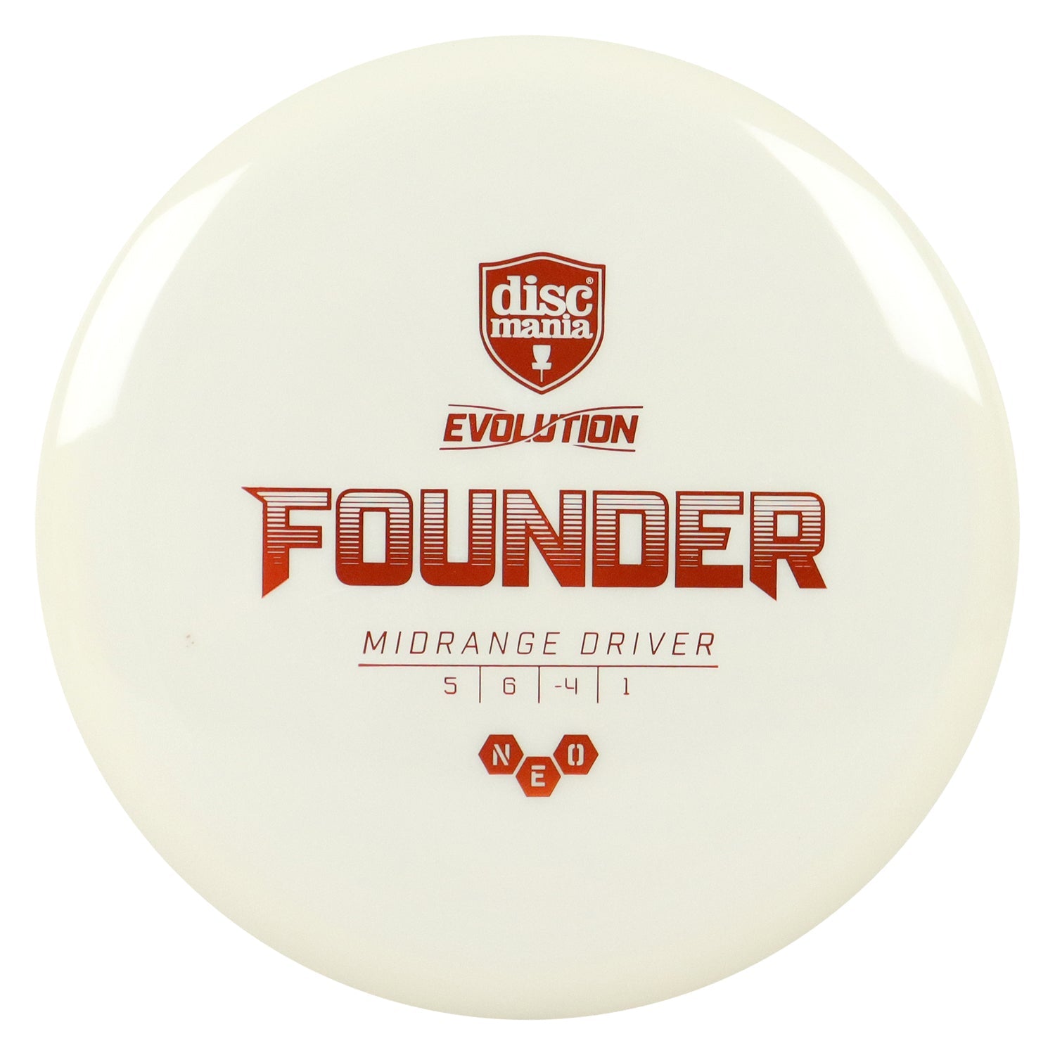 Discmania Disc Golf Evolution Neo Founder Midrange Disc 5/6/-4/1 - Choose Exact Disc