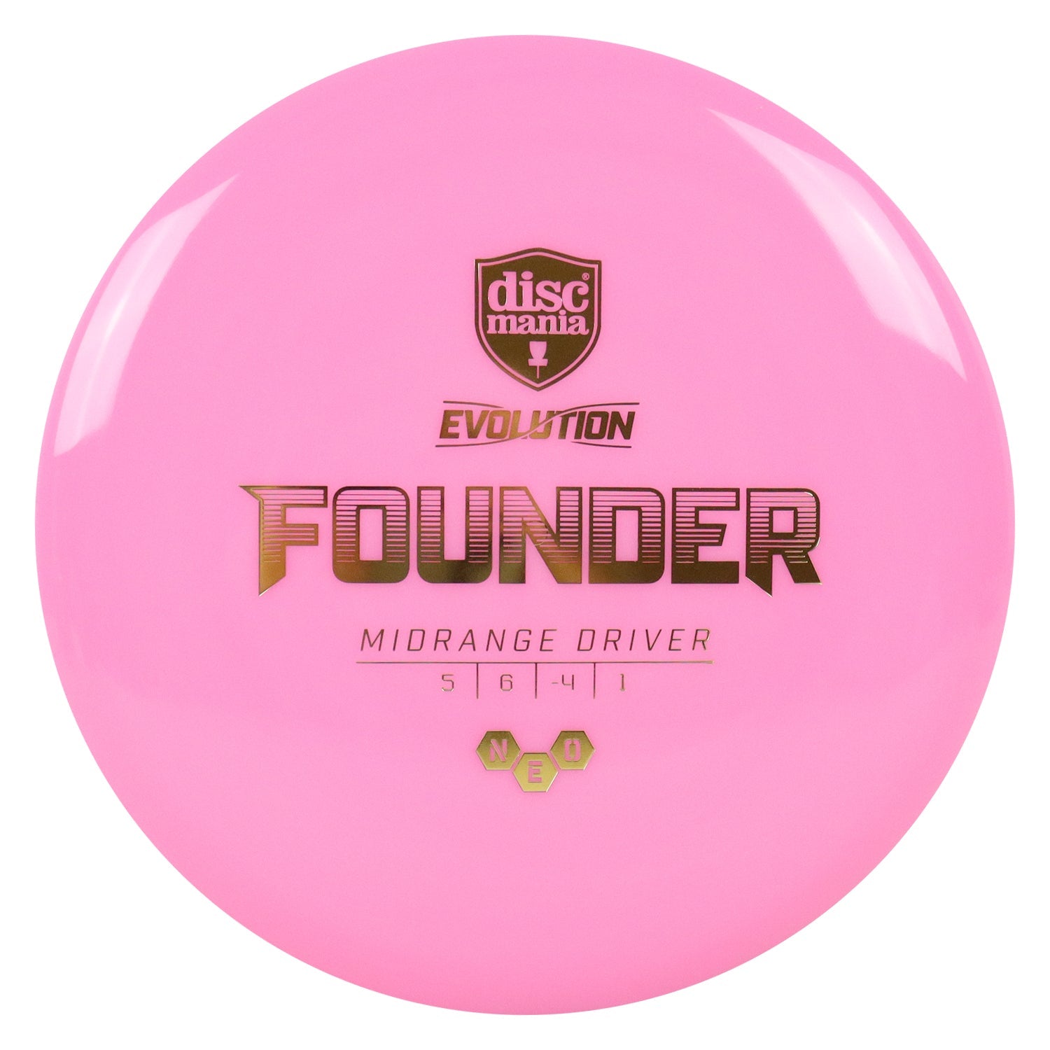 Discmania Disc Golf Evolution Neo Founder Midrange Disc 5/6/-4/1 - Choose Exact Disc