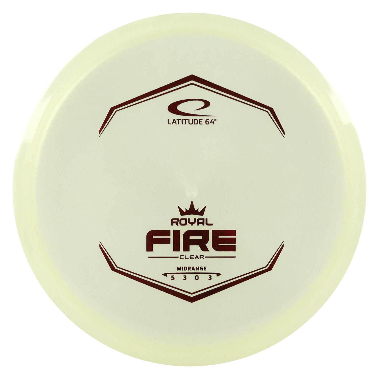 Latitude 64 Royal Clear Fire Midrange Disc 5/3/0/3 - Choose Exact Disc