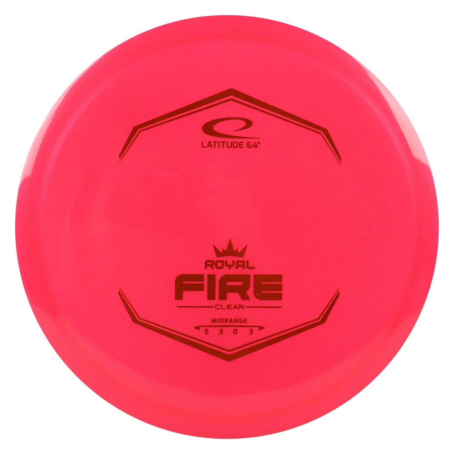 Latitude 64 Royal Clear Fire Midrange Disc 5/3/0/3 - Choose Exact Disc