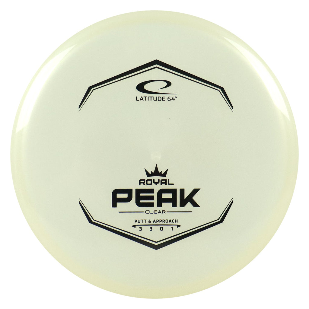 Latitude 64 Royal Clear Peak Putt and Approach 3/3/0/1 - Choose Exact Disc