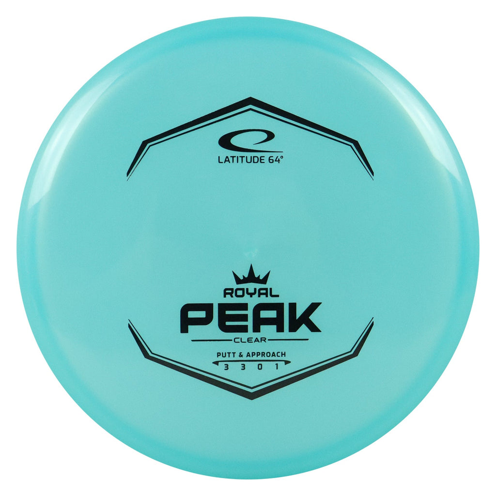 Latitude 64 Royal Clear Peak Putt and Approach 3/3/0/1 - Choose Exact Disc