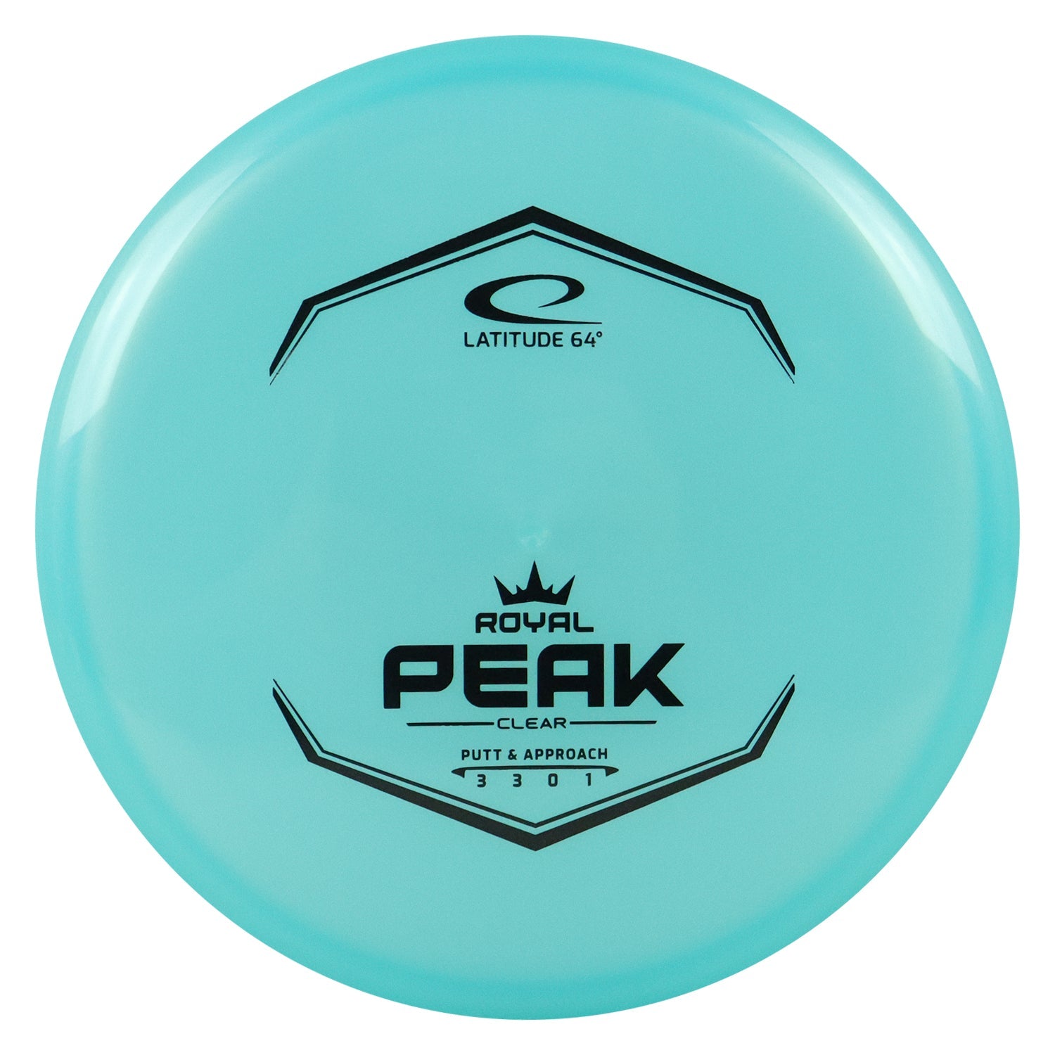 Latitude 64 Royal Clear Peak Putt and Approach 3/3/0/1 - Choose Exact Disc