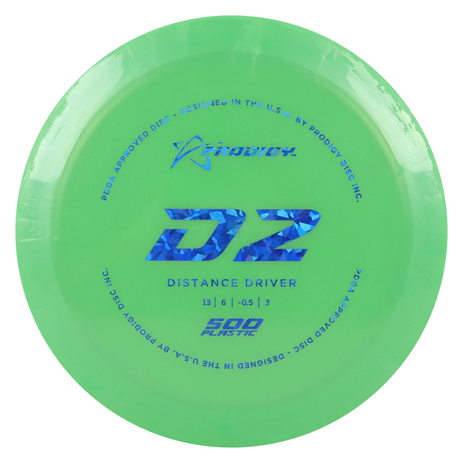 Prodigy Disc Golf 500 D2 Distance Driver 13/6/-0.5/3 - Choose Exact Disc