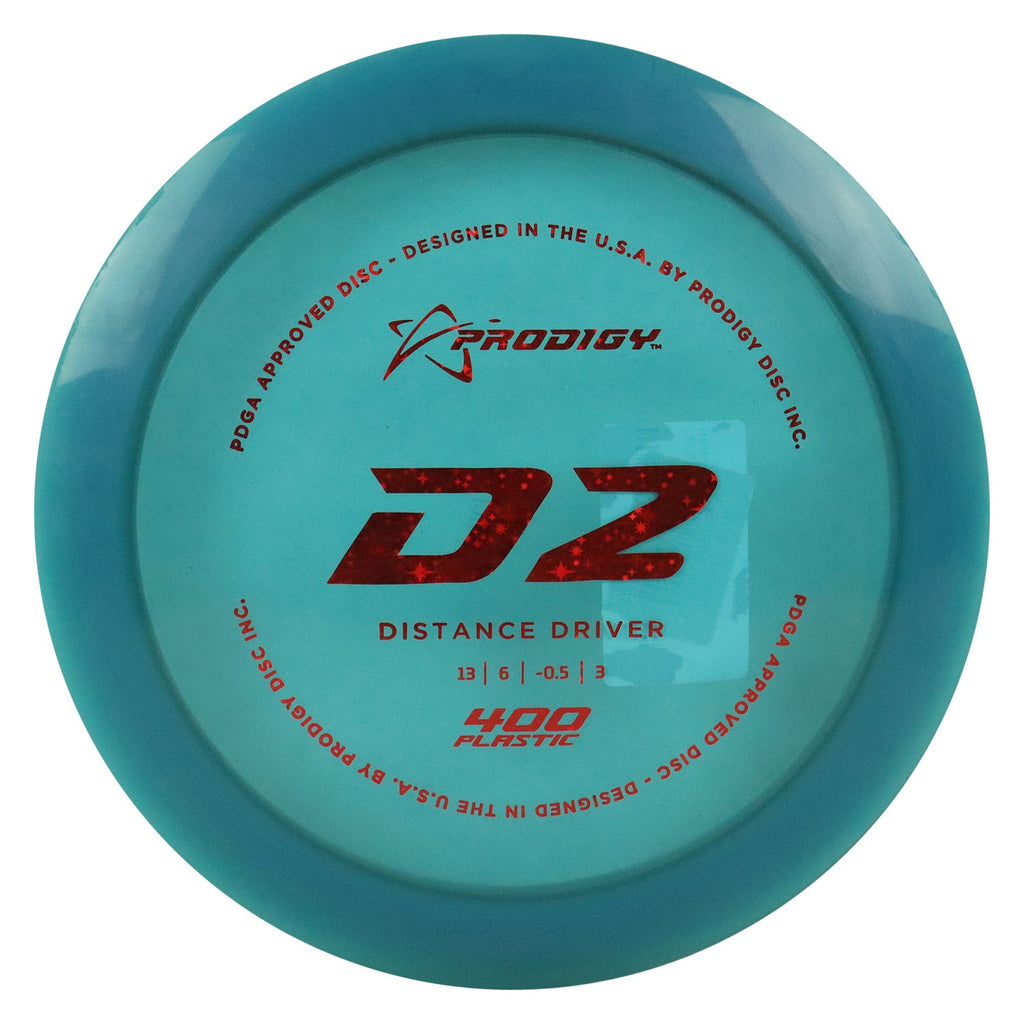 Prodigy Disc Golf 400 D2 Distance Driver 13/6/-0.5/3 - Choose Exact Disc