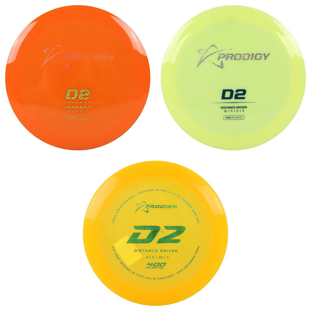Prodigy Disc Golf 400 D2 Distance Driver 13/6/-0.5/3 - Choose Exact Disc