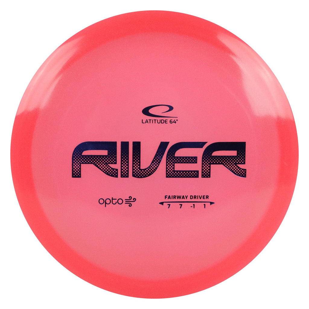 Latitude 64 Disc Golf Opto Air River Fairway Driver 7/7/-1/1 - Chosse Exact Disc