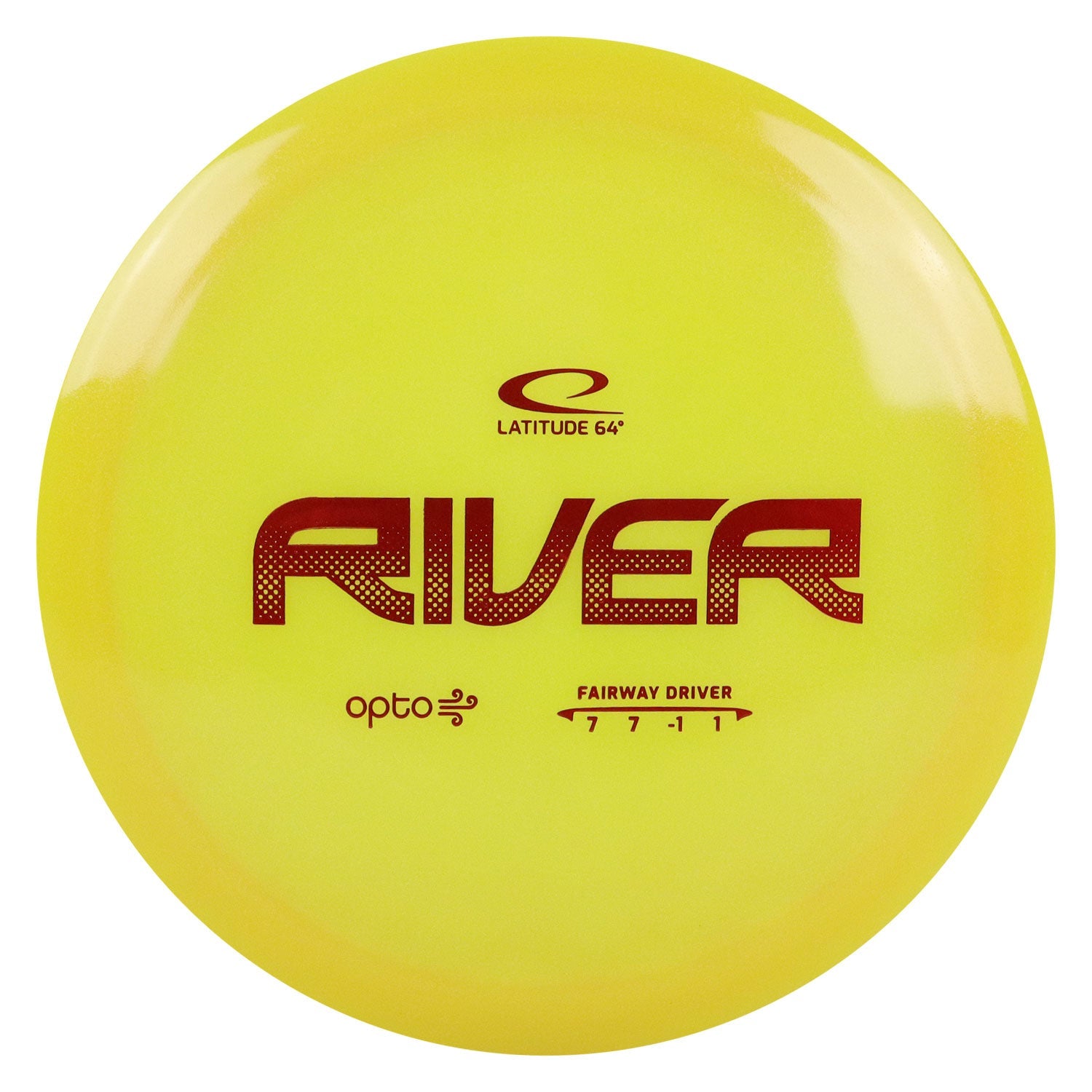 Latitude 64 Disc Golf Opto Air River Fairway Driver 7/7/-1/1 - Chosse Exact Disc