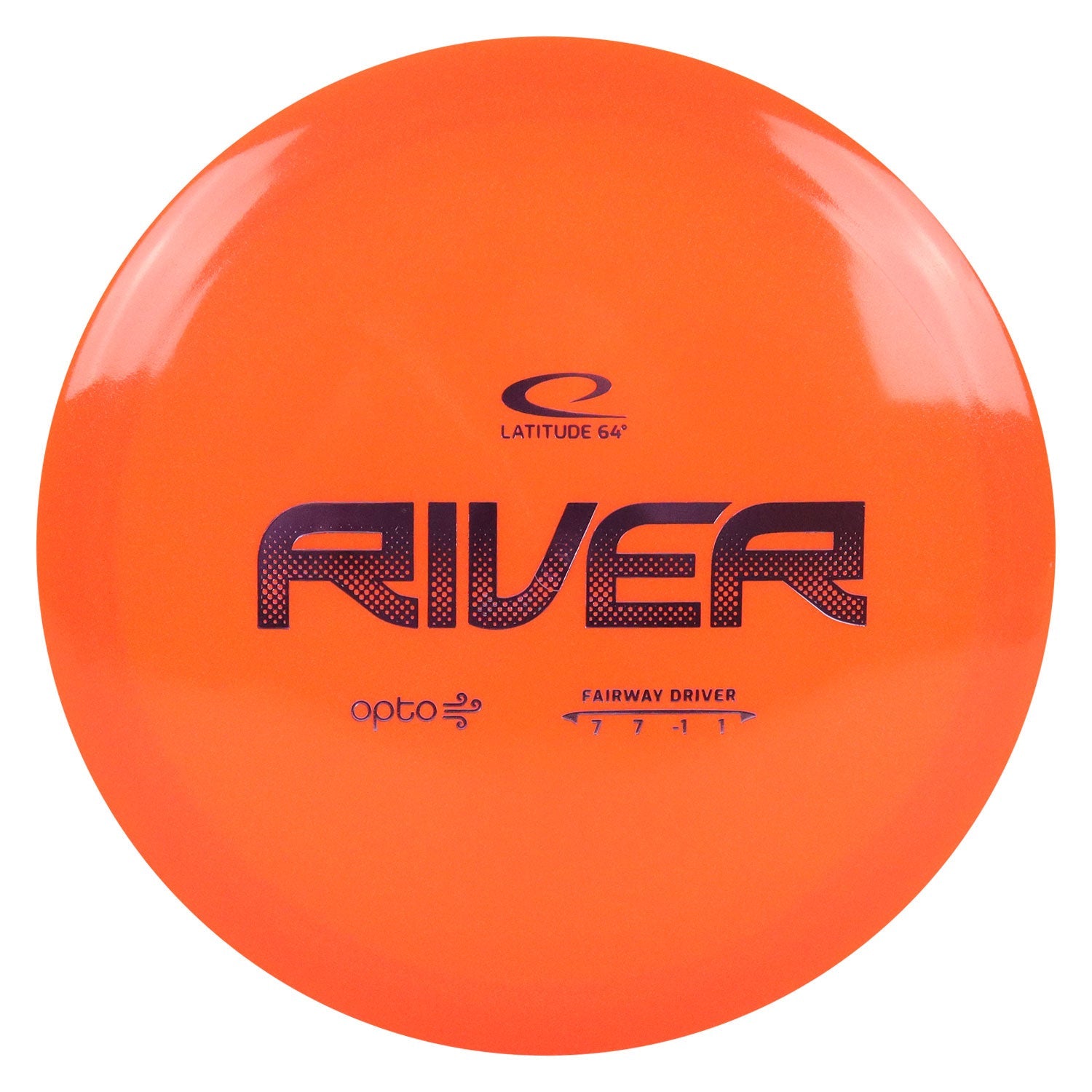Latitude 64 Disc Golf Opto Air River Fairway Driver 7/7/-1/1 - Chosse Exact Disc
