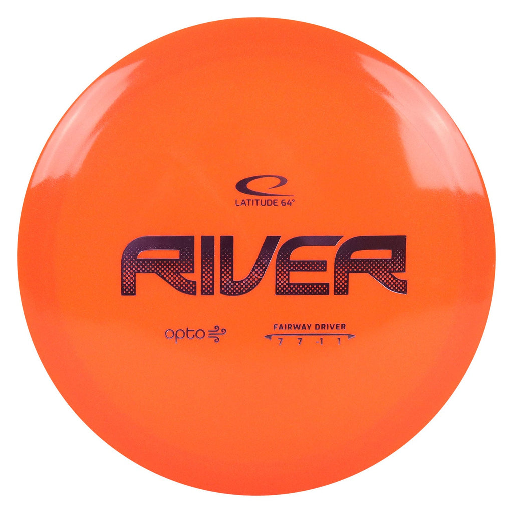 Latitude 64 Disc Golf Opto Air River Fairway Driver 7/7/-1/1 - Chosse Exact Disc