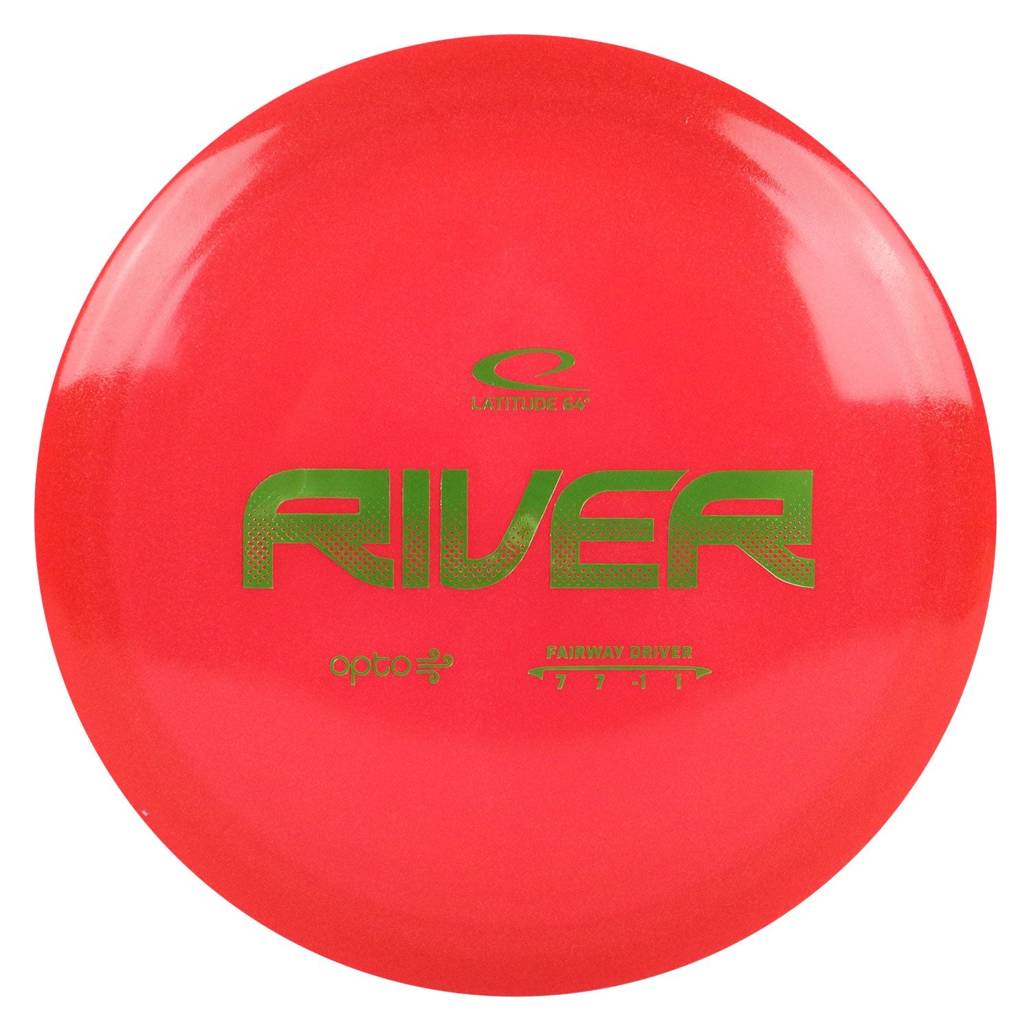 Latitude 64 Disc Golf Opto Air River Fairway Driver 7/7/-1/1 - Chosse Exact Disc